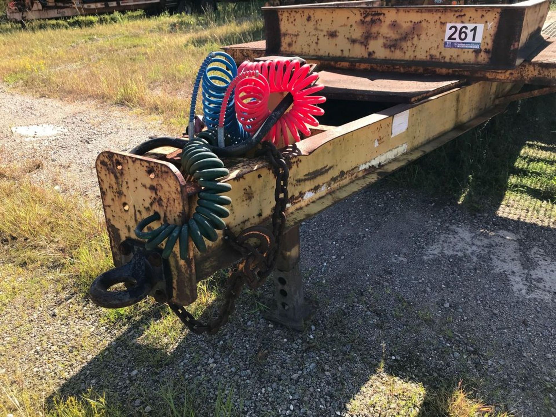 1995 CROSLEY 10 TON T/A EQUIPMENT TRAILER (CSX Unit# ET9516) - Image 2 of 13