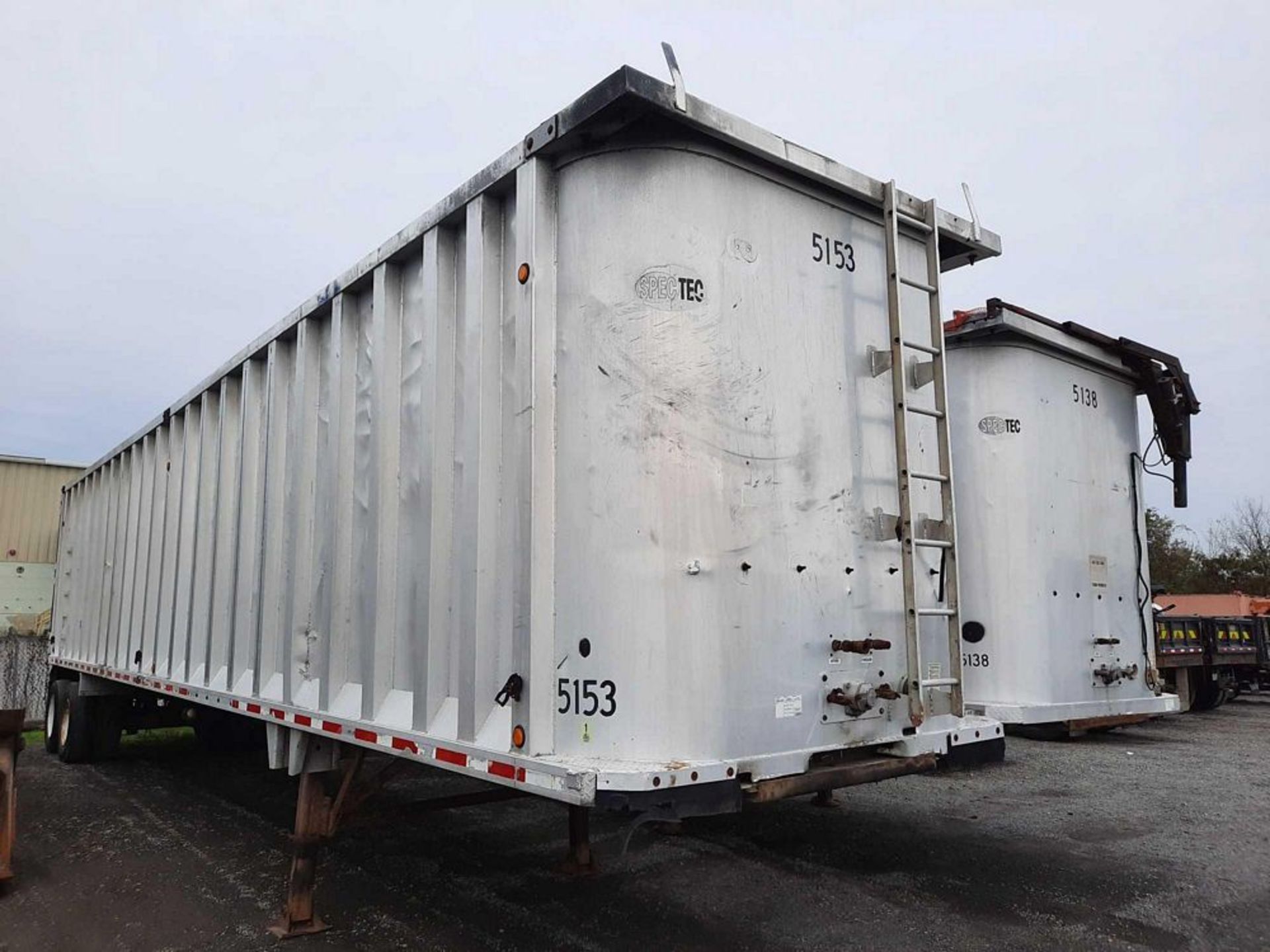 1999 SPECTEC 48' OPEN TOP ALUMINUM TRASH TRAILER