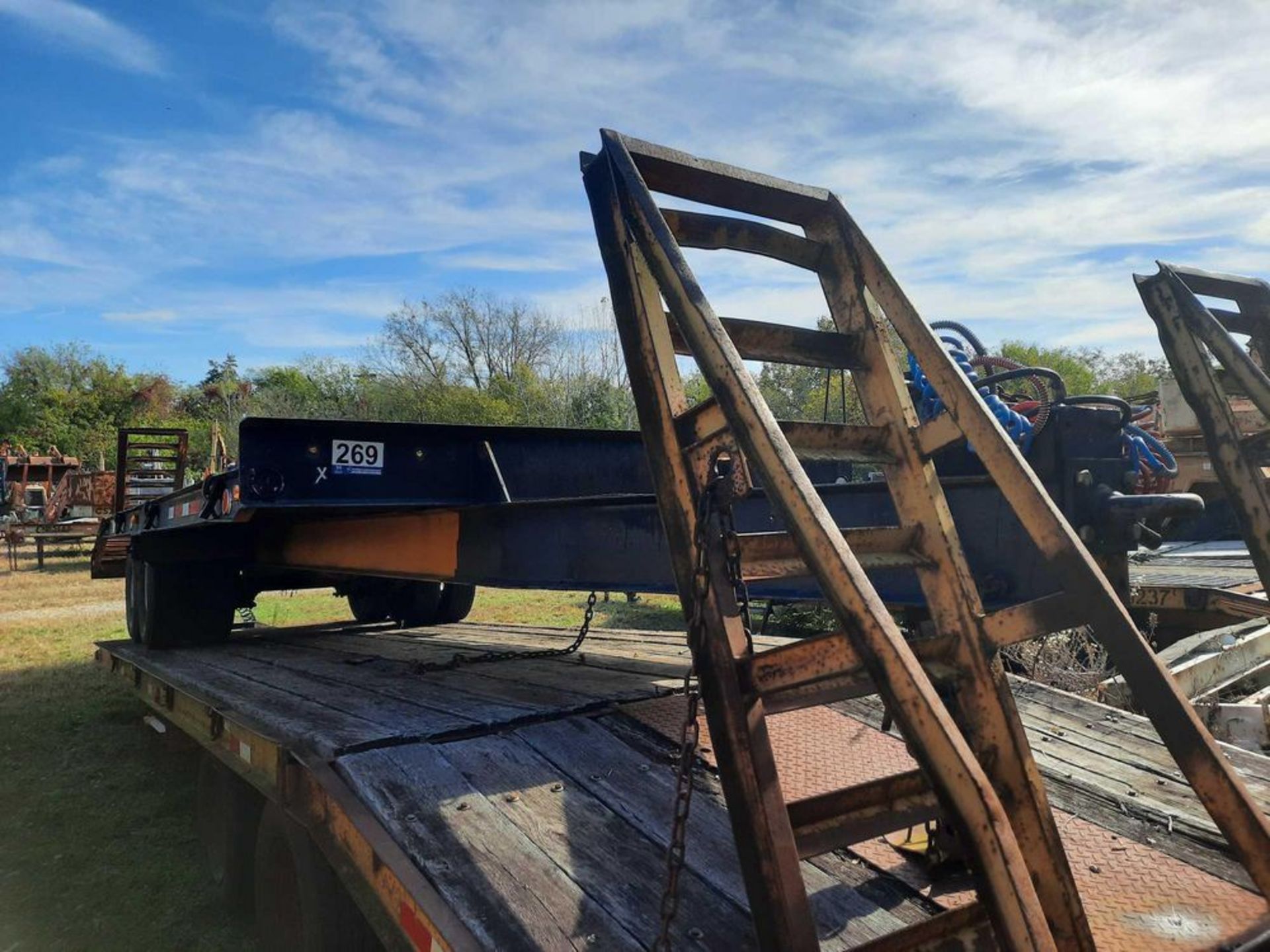 1992 HUDSON HTD T/A EQUIPMENT TRAILER (CXS Unit# 9249) - Image 2 of 8