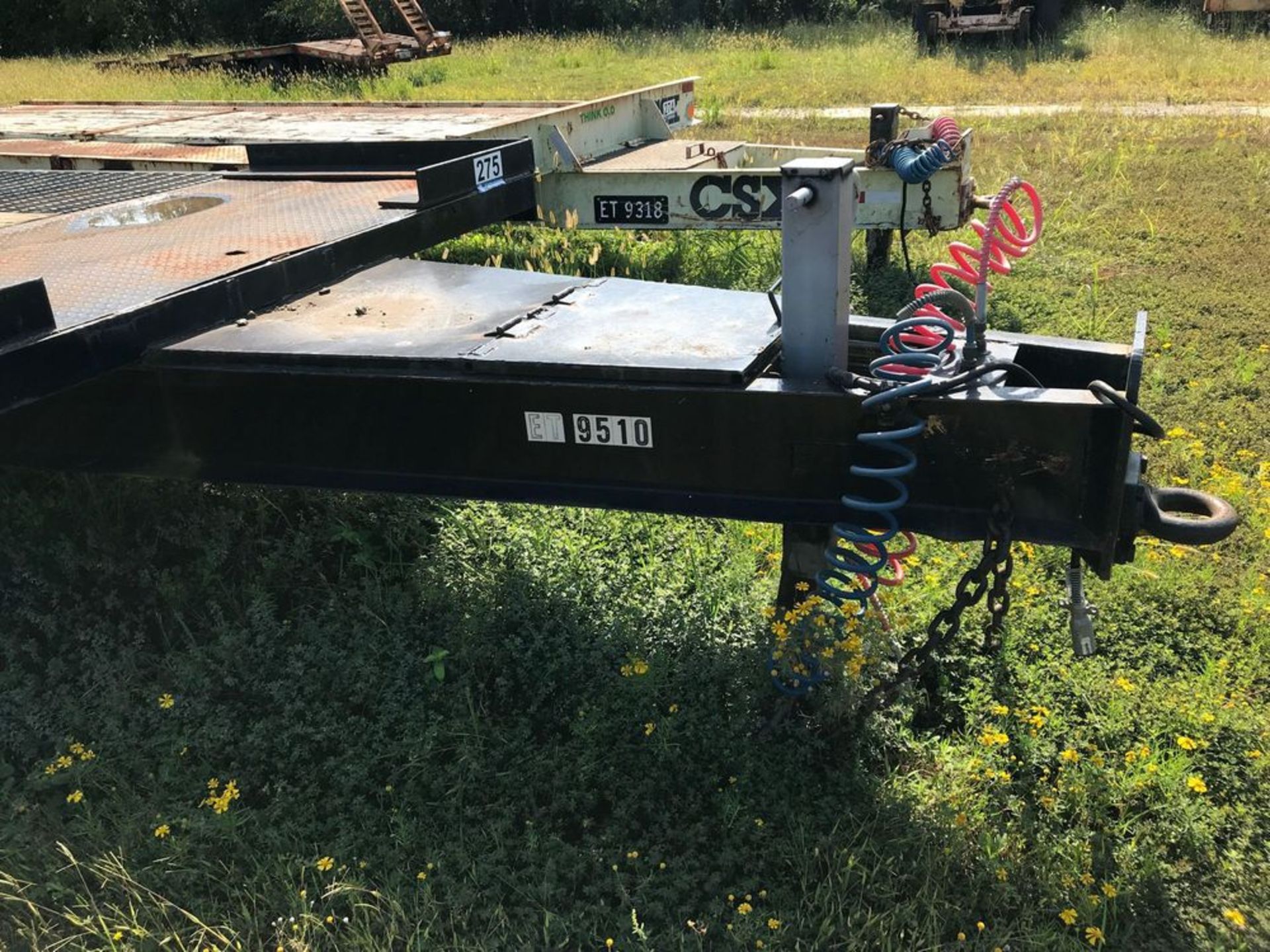 1995 CROSLEY T/A EQUIPMENT TRAILER (CSX Unit# ET9510) - Image 10 of 16