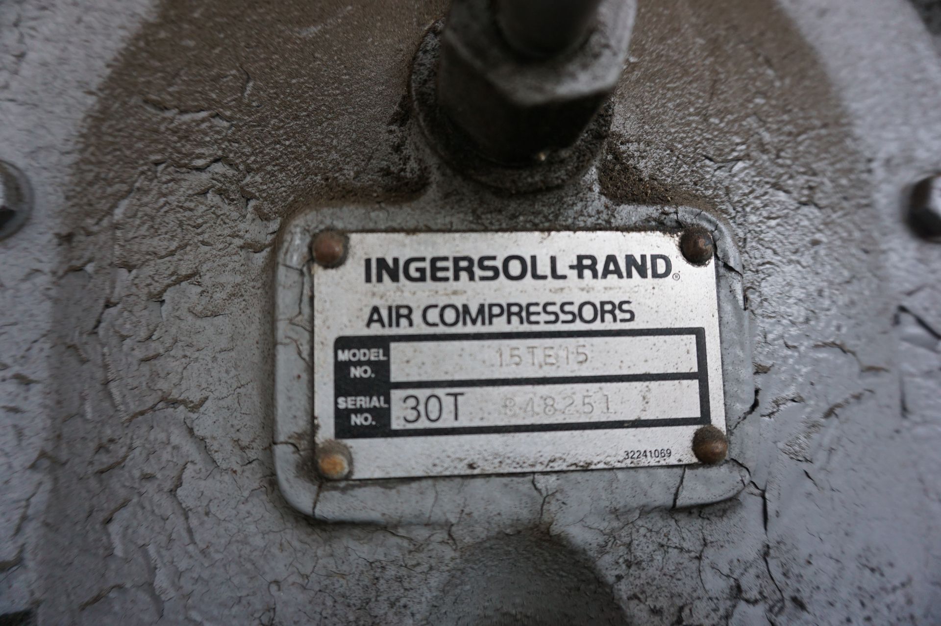 LOT TO INCLUDE: INGERSOLL RAND T30 AIR COMPRESSOR, S/N 848251, ZANDER DRYER, MODEL ASD50, S/N - Image 5 of 5
