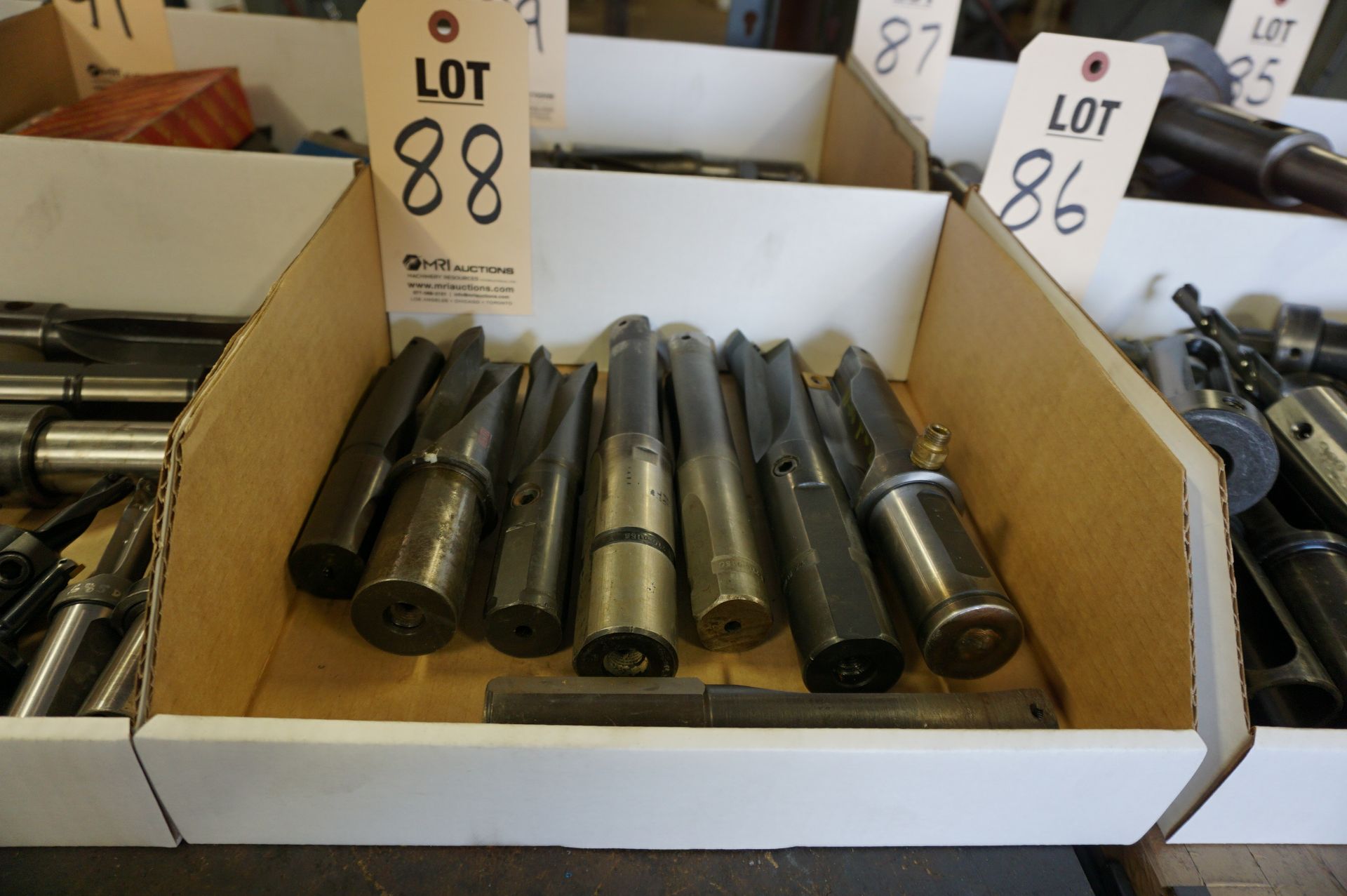 MISC. INDEXABLE DRILL SHANKS WITH CARBIDE INSERTS
