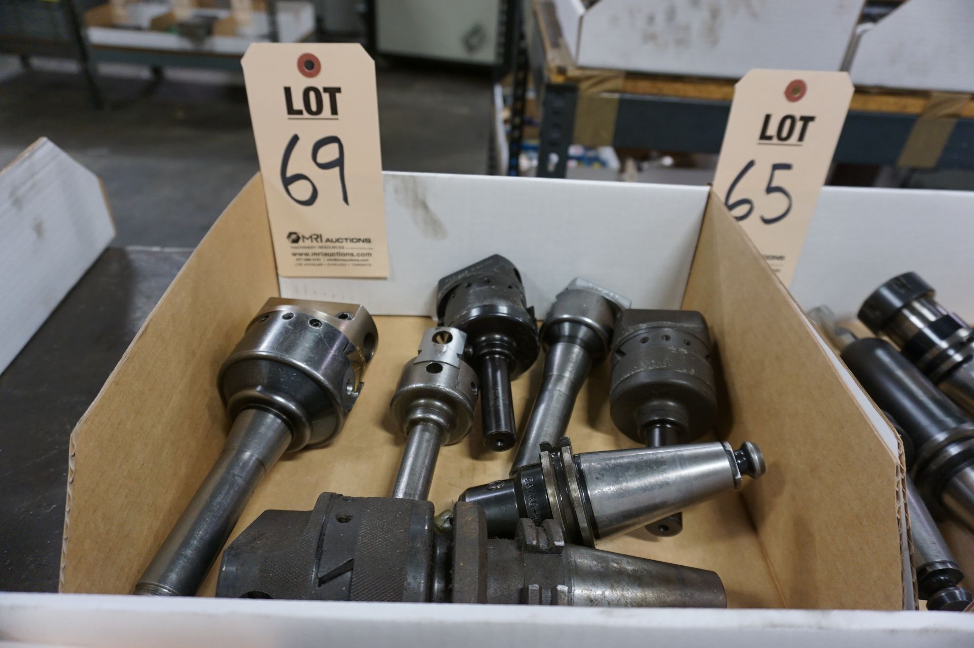 PRECISION BORE HEADS AND CAT 40 TOOL HOLDERS