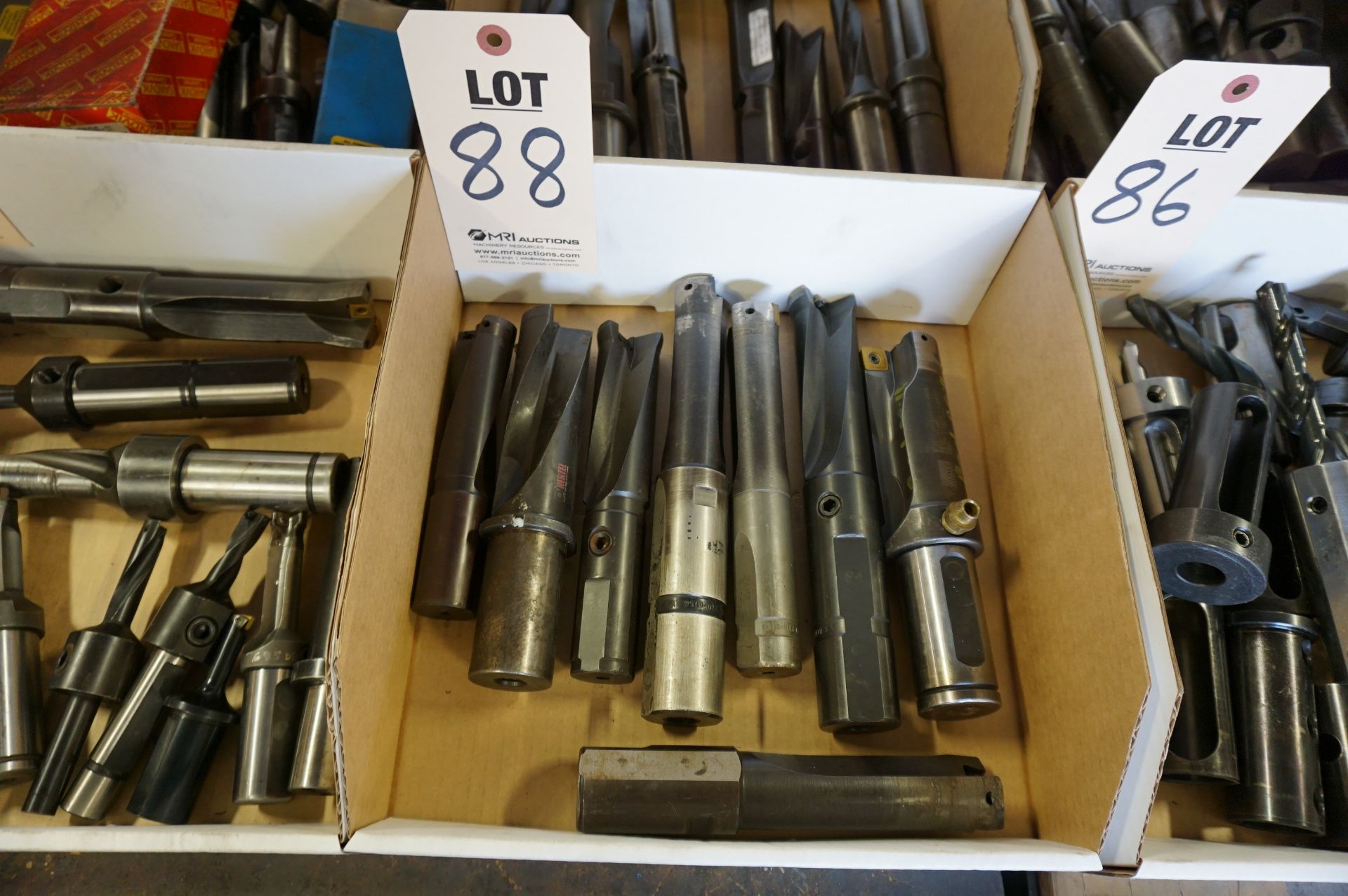 MISC. INDEXABLE DRILL SHANKS WITH CARBIDE INSERTS - Image 2 of 2