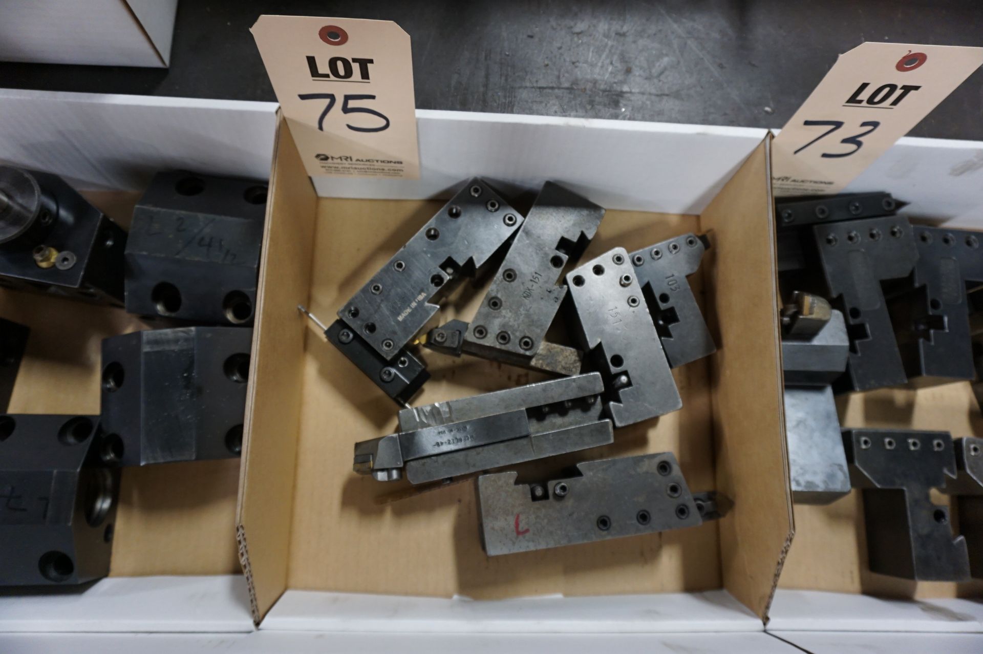 (6) MISC. MACHINE LATHE QUICK CHANGE WEDGE TOOL HOLDERS - Image 2 of 3