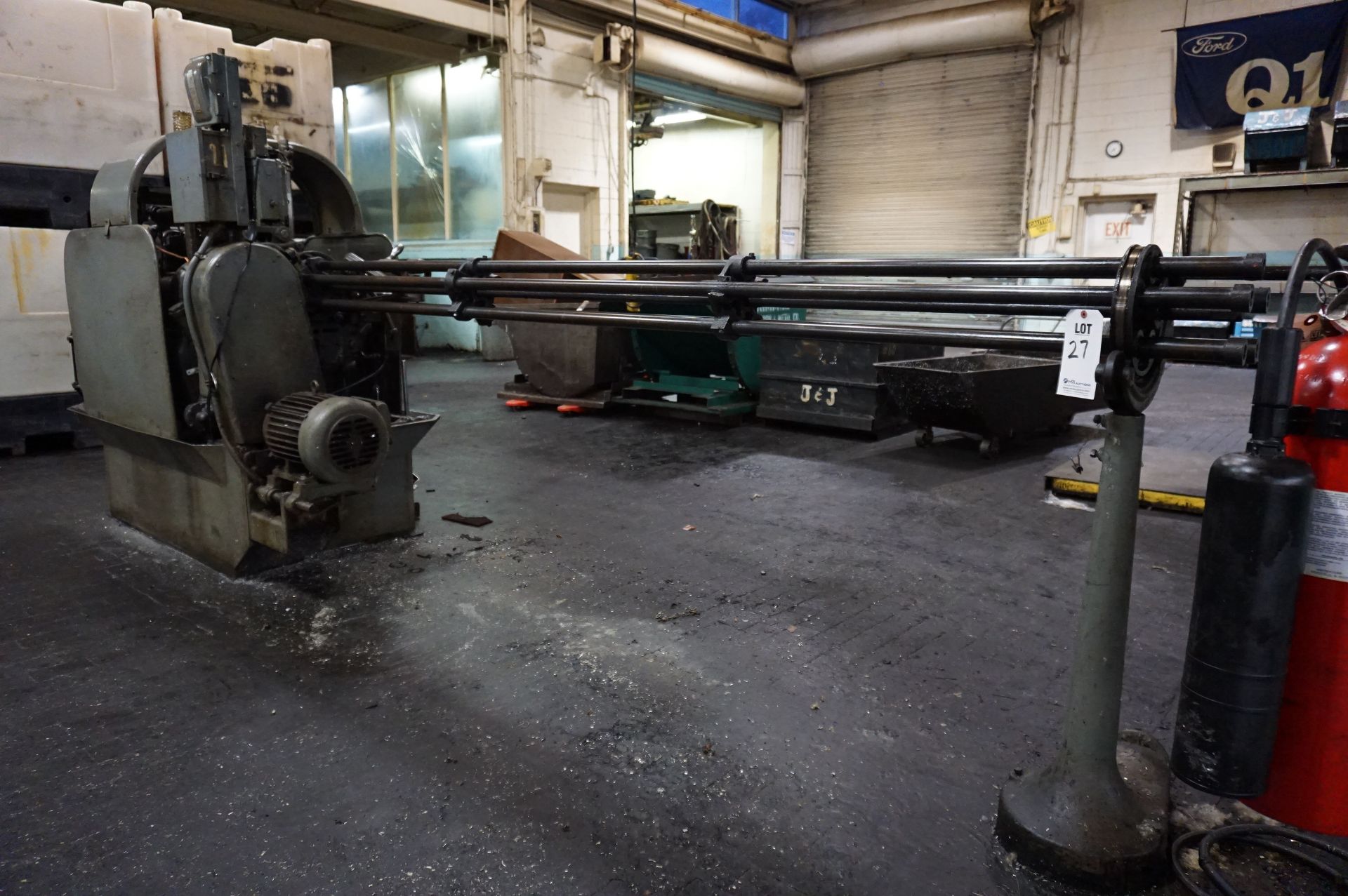 1973 DAVENPORT MODEL B 3/4" OVERSIZE 5-SPINDLE AUTOMATIC BAR MACHINE. S/N 8008, PICK OFF, 2