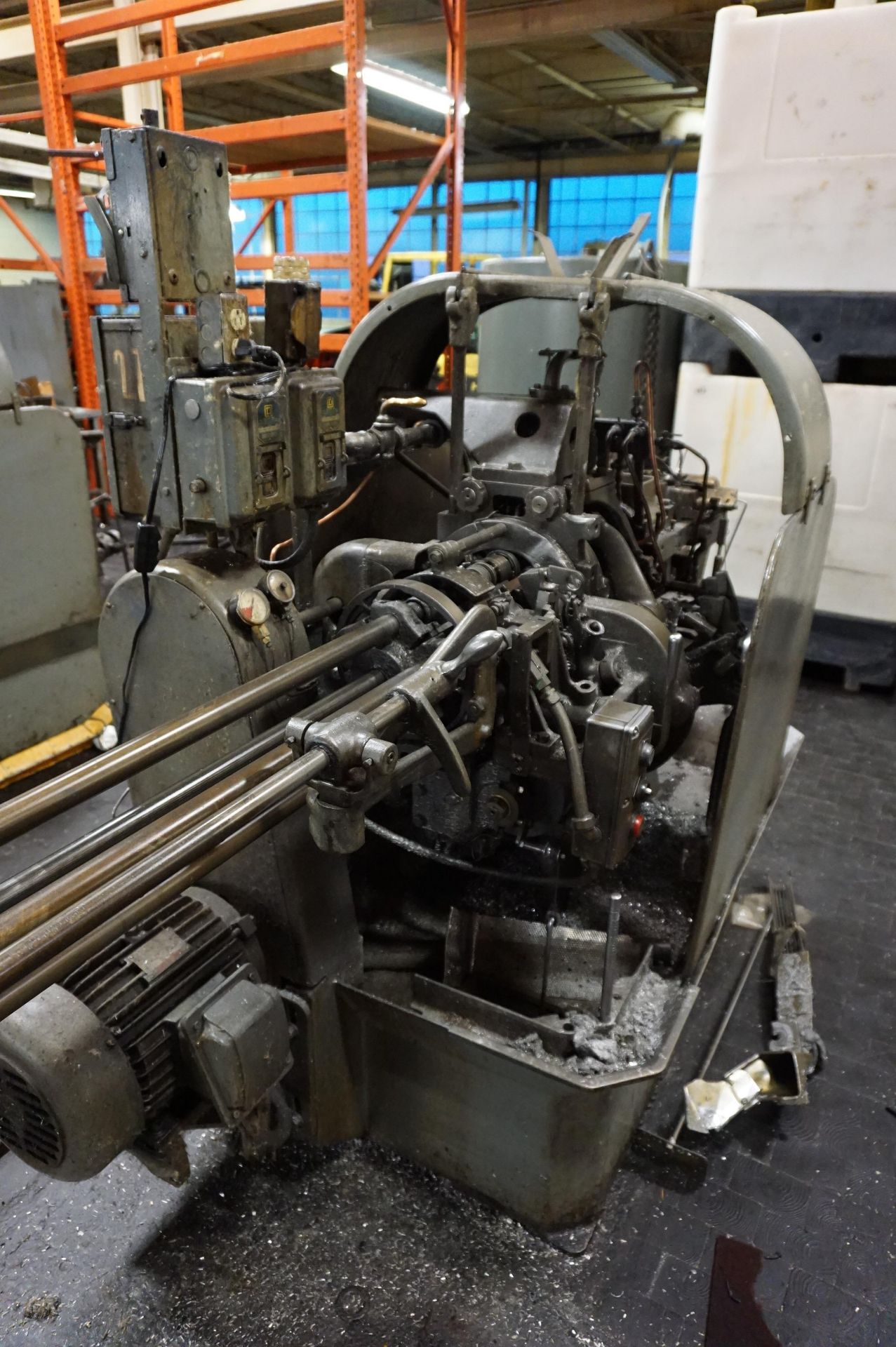 1973 DAVENPORT MODEL B 3/4" OVERSIZE 5-SPINDLE AUTOMATIC BAR MACHINE. S/N 8008, PICK OFF, 2 - Image 2 of 9