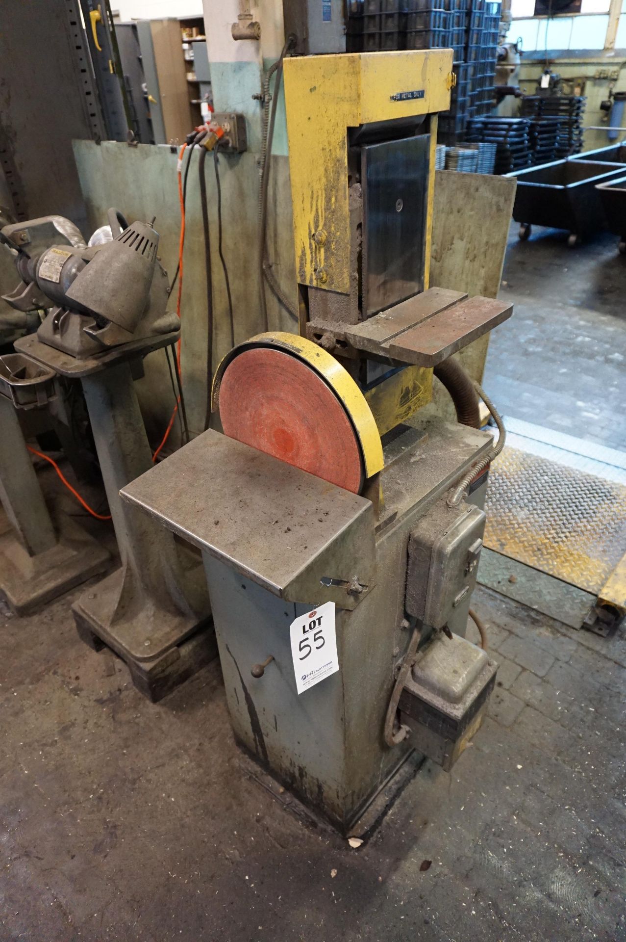 KALAMAZOO COMBINATION 6" BELT SANDER 1/2" DISC GRINDER