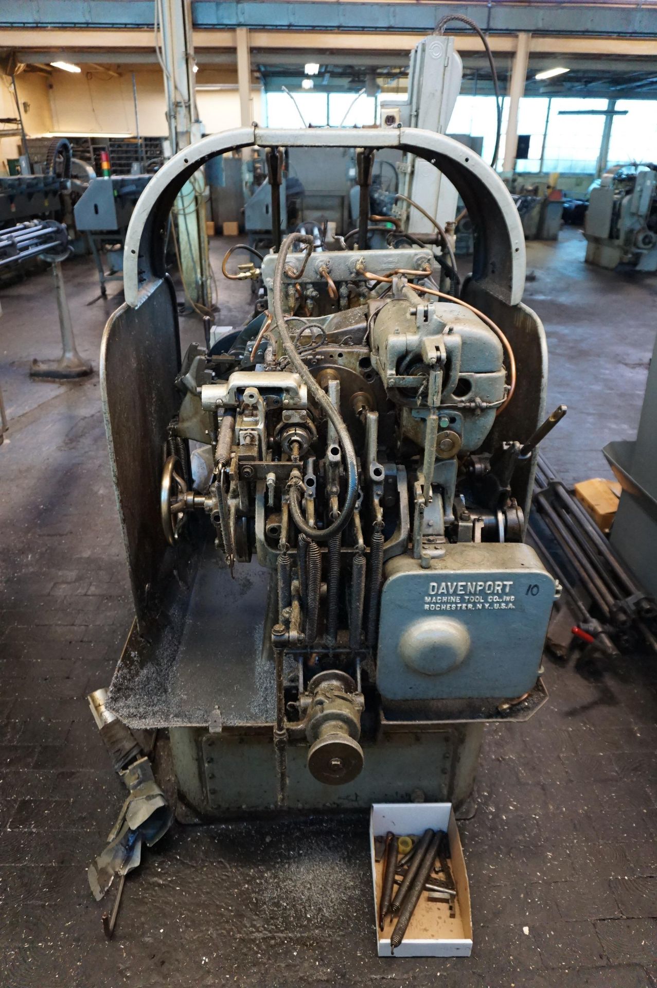 1949 DAVENPORT MODEL B 3/4" OVERSIZE 5-SPINDLE AUTOMATIC BAR MACHINE. S/N 2415, PICK OFF, 2 - Image 3 of 7