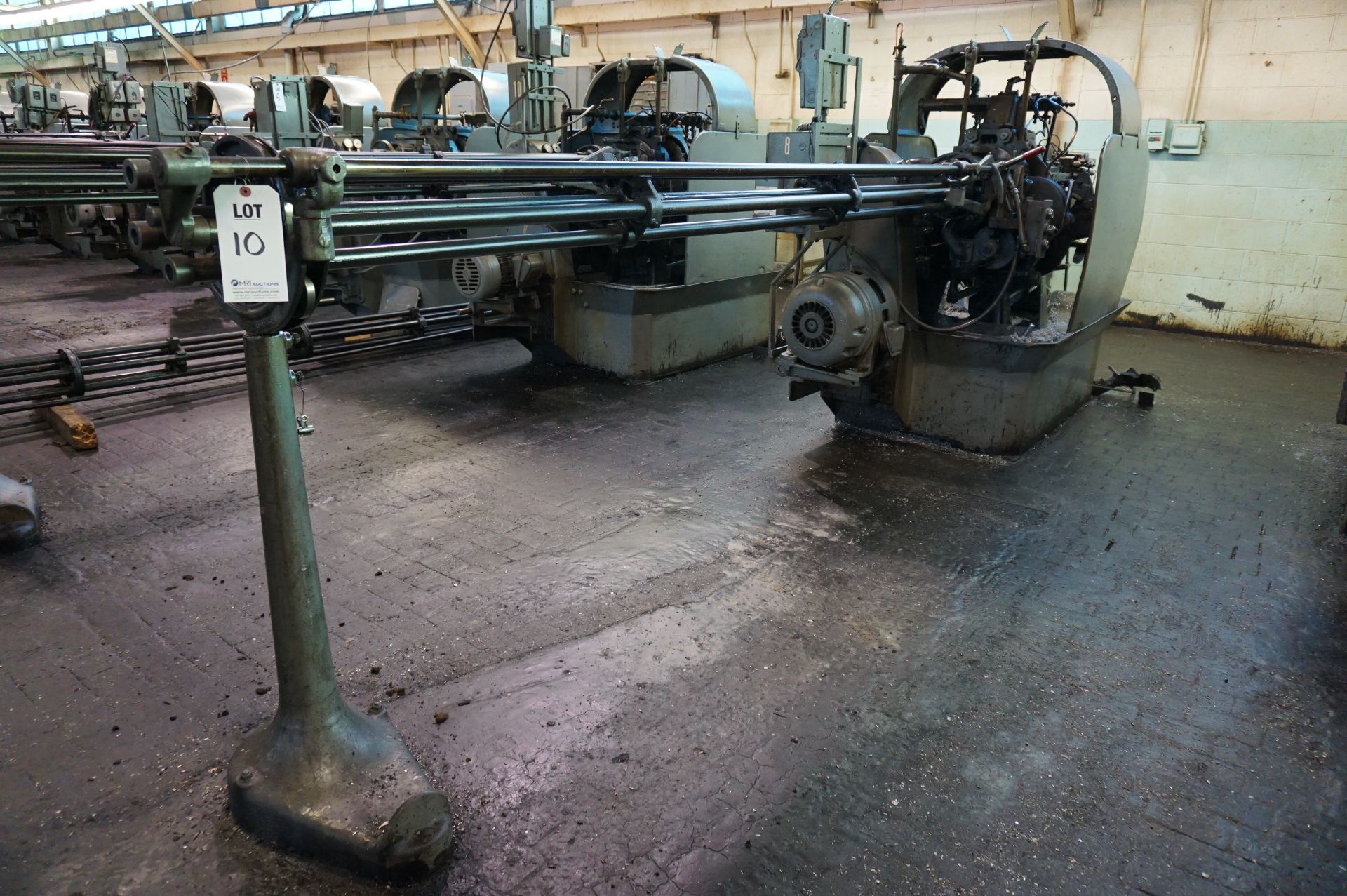 1958 DAVENPORT MODEL B 3/4" OVERSIZE 5-SPINDLE AUTOMATIC BAR MACHINE. S/N 3586, PICK OFF, 2