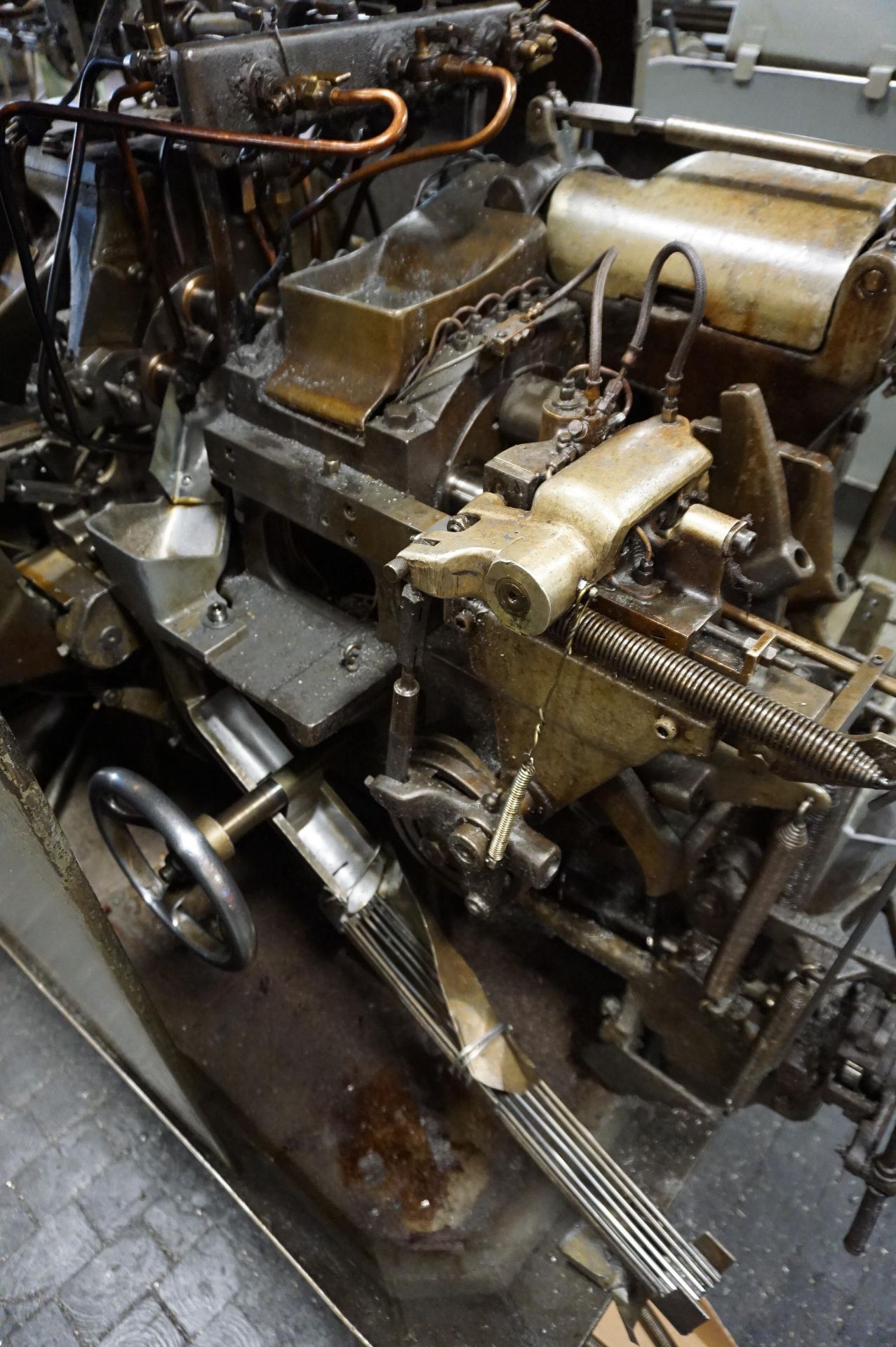 1963 DAVENPORT MODEL B 3/4" OVERSIZE 5-SPINDLE AUTOMATIC BAR MACHINE. S/N 6540, PICK OFF, 2 - Image 5 of 7