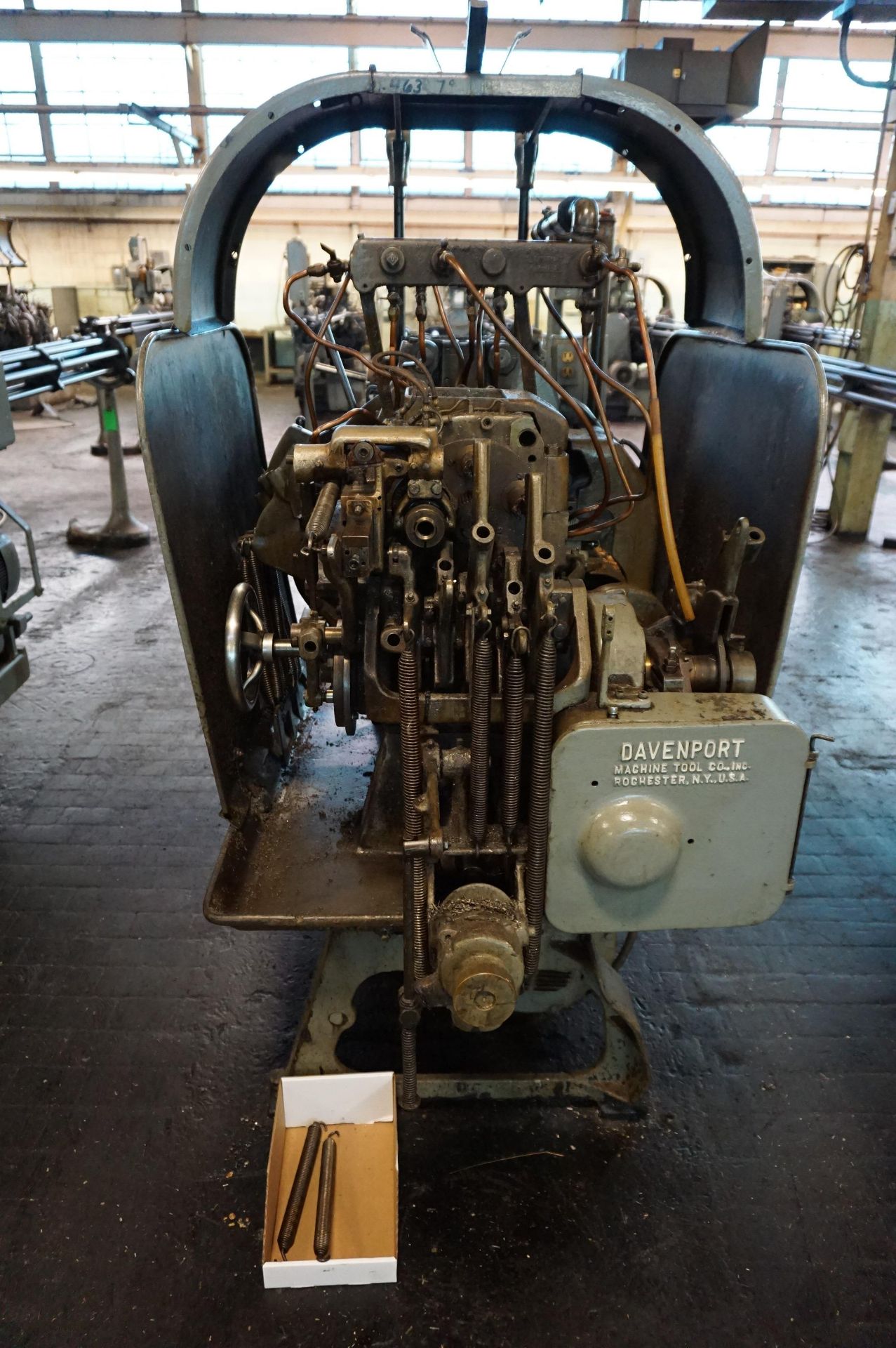 1941 DAVENPORT MODEL B 3/4" OVERSIZE 5-SPINDLE AUTOMATIC BAR MACHINE. S/N 1412, PICK OFF, 2 - Image 5 of 9