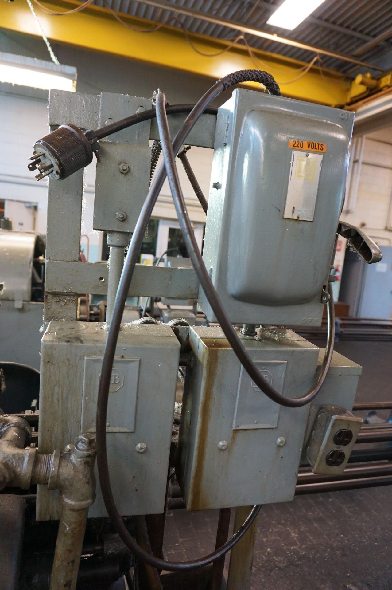 1945 DAVENPORT MODEL B 3/4" OVERSIZE 5 SPINDLE AUTOMATIC BAR MACHINE, S/N 2094, PICK OFF, 2 - Image 7 of 7