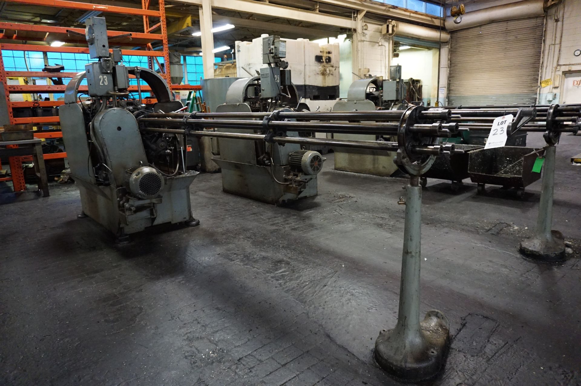 1963 DAVENPORT MODEL B 3/4" OVERSIZE 5-SPINDLE AUTOMATIC BAR MACHINE. S/N 6540, PICK OFF, 2