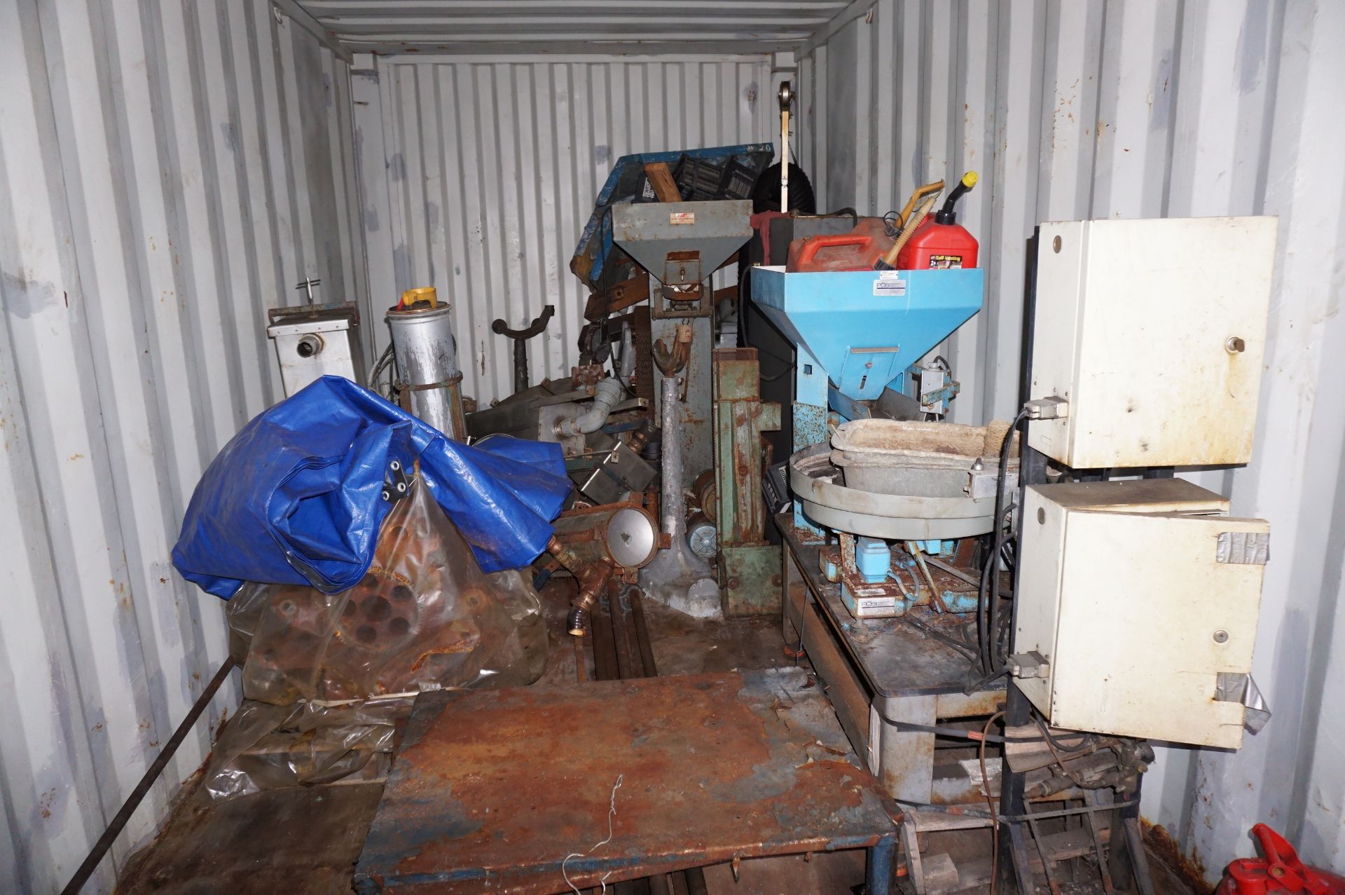 CONTENTS OF SHIPPING CONTAINER TO INCLUDE BUT NOT LIMITED TO: POSI INSPECTION SYSTEM, WITH FEED - Image 5 of 9