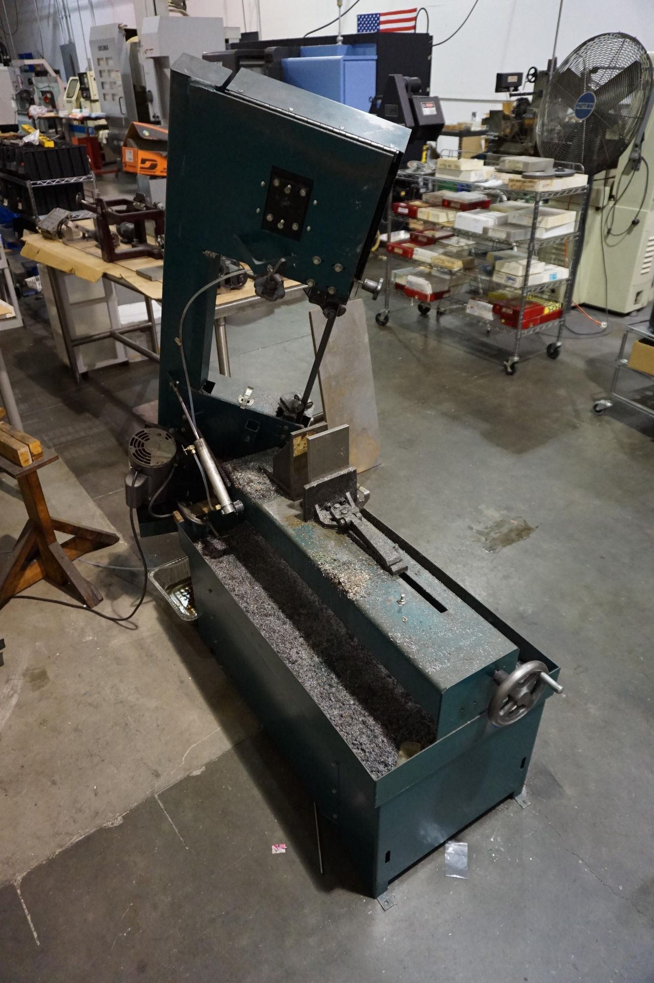 CAROLINA HORIZONTAL METALCUTTING BANDSAW, MODEL HV20, S/N HV20 12974 - Image 4 of 4