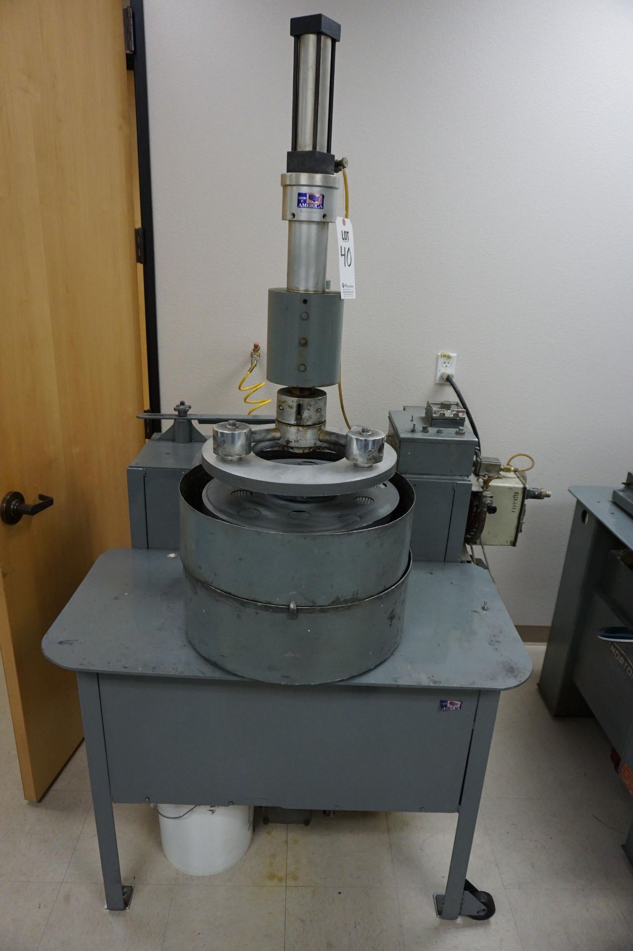 DKM CUSTOM DOUBLE SIDED LAPPING MACHINE, 16" PLATES