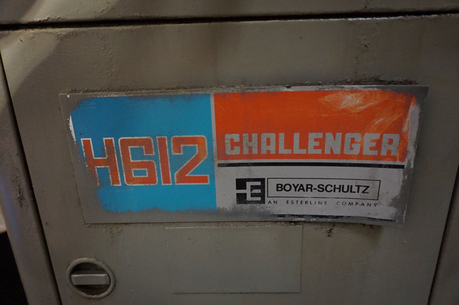 BOYAR-SCHULTZ H612 CHALLENGER MANUAL SURFACE GRINDER, S/N 28601, NEWALL SAPPHIRE DRO, MINATRON - Image 5 of 8