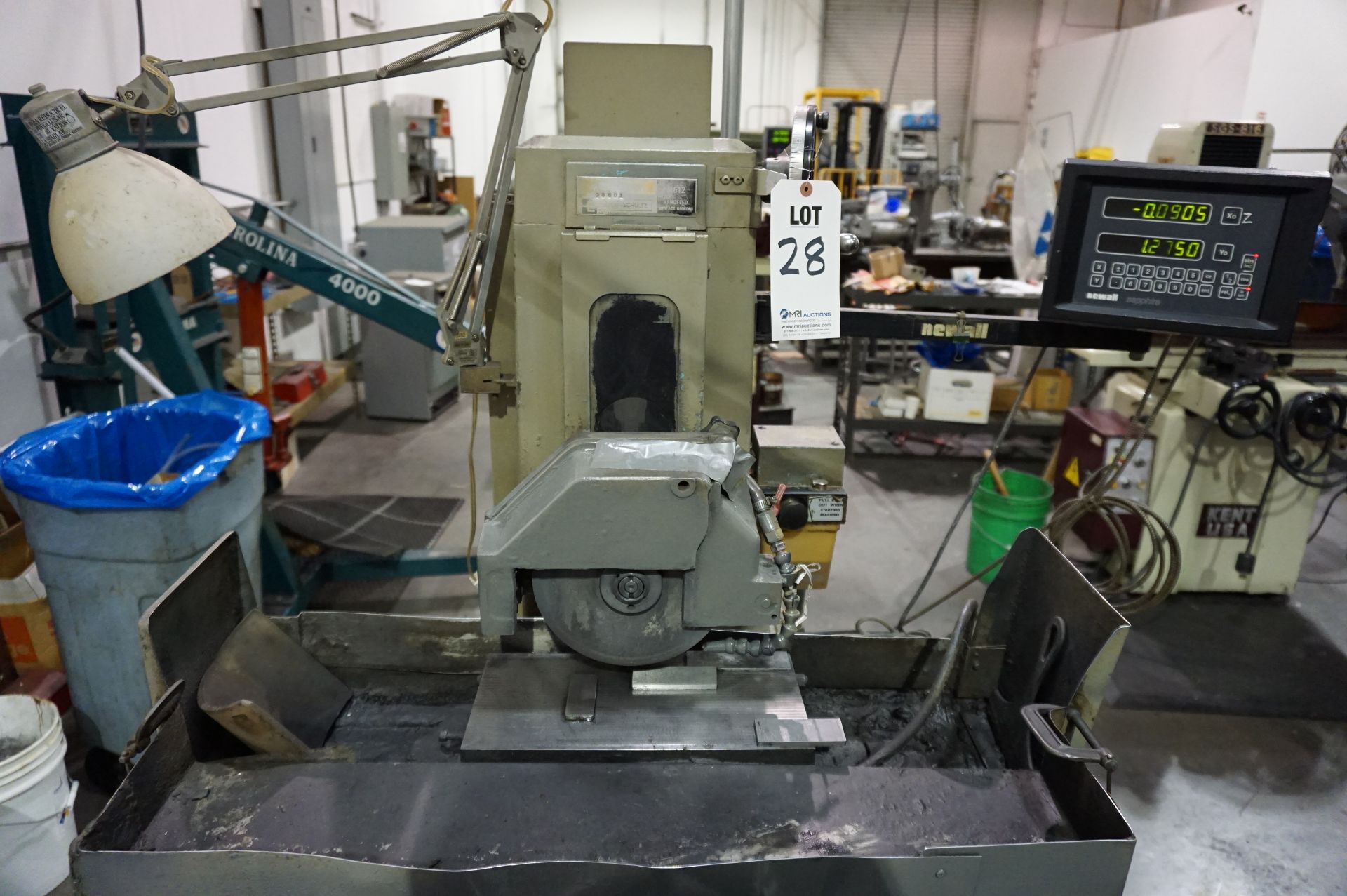 BOYAR-SCHULTZ H612 CHALLENGER MANUAL SURFACE GRINDER, S/N 28601, NEWALL SAPPHIRE DRO, MINATRON - Image 2 of 8