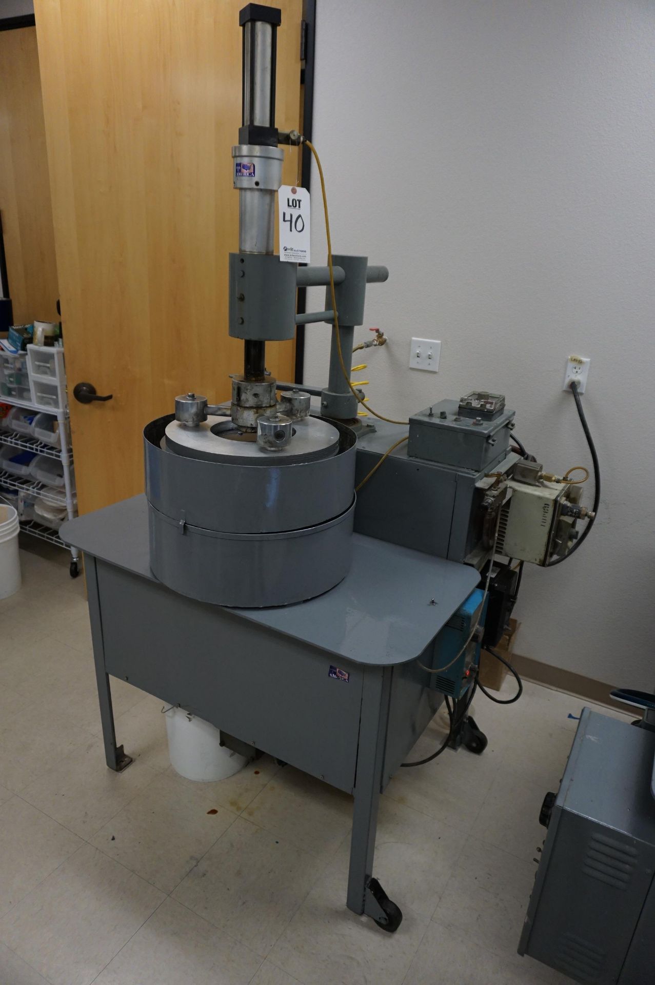 DKM CUSTOM DOUBLE SIDED LAPPING MACHINE, 16" PLATES - Image 7 of 13