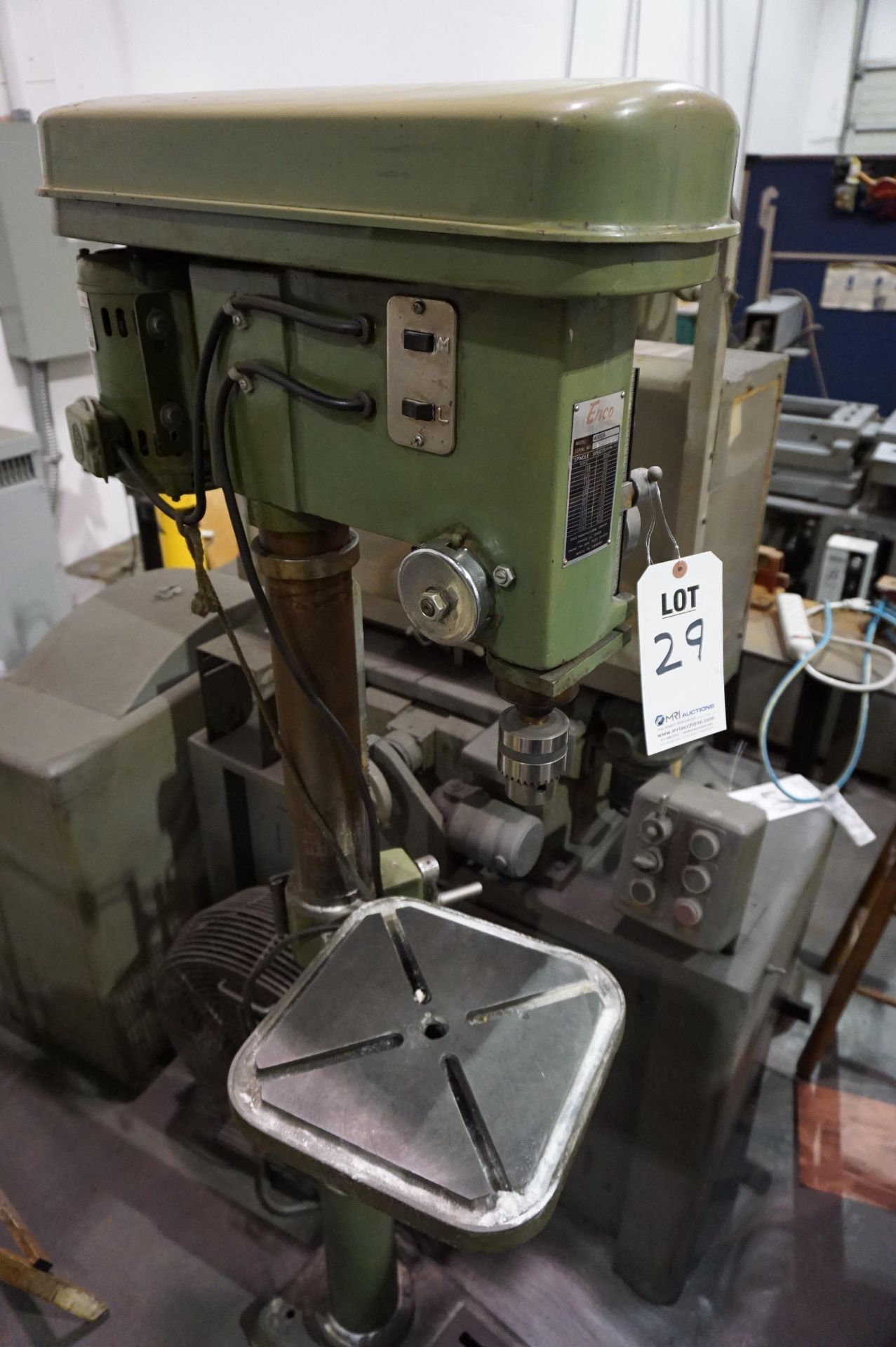 ENCO FLOOR DRILL PRESS, MODEL 40005, S/N 235465 - Image 2 of 5