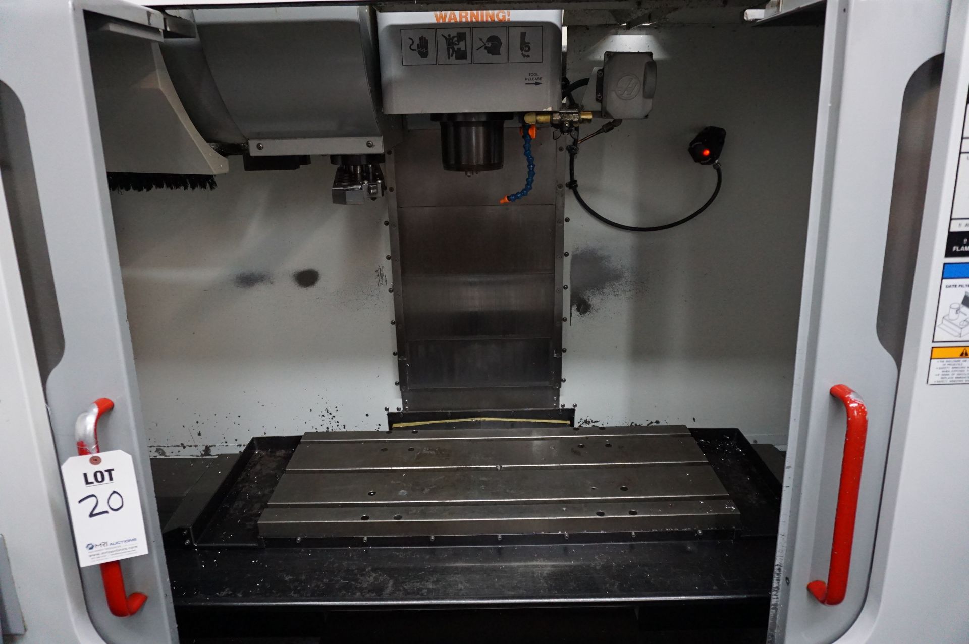 2005 HAAS VF2 VERTICAL CNC MILL, S/N 39719, 30” X 16” X 20”, WIRED FOR 4 TH AXIS, 10,000 RPM - Image 5 of 12