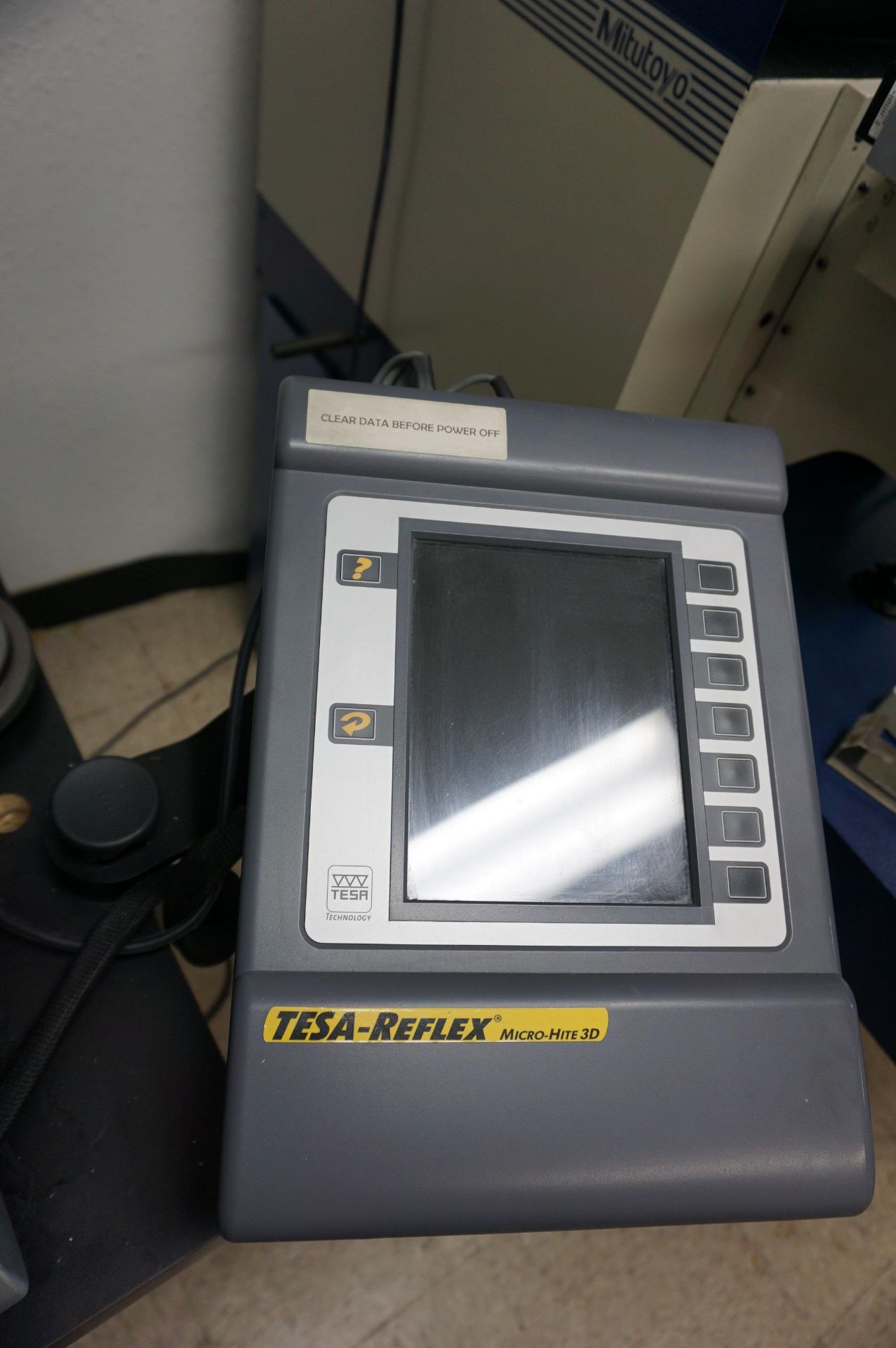 TESA MICRO-HITE 3D CMM, MODEL MH3D-FI 454, WITH TESA REFLEX DISPLAY, SPARE PROBE HEADS, MANUALS - Image 5 of 9