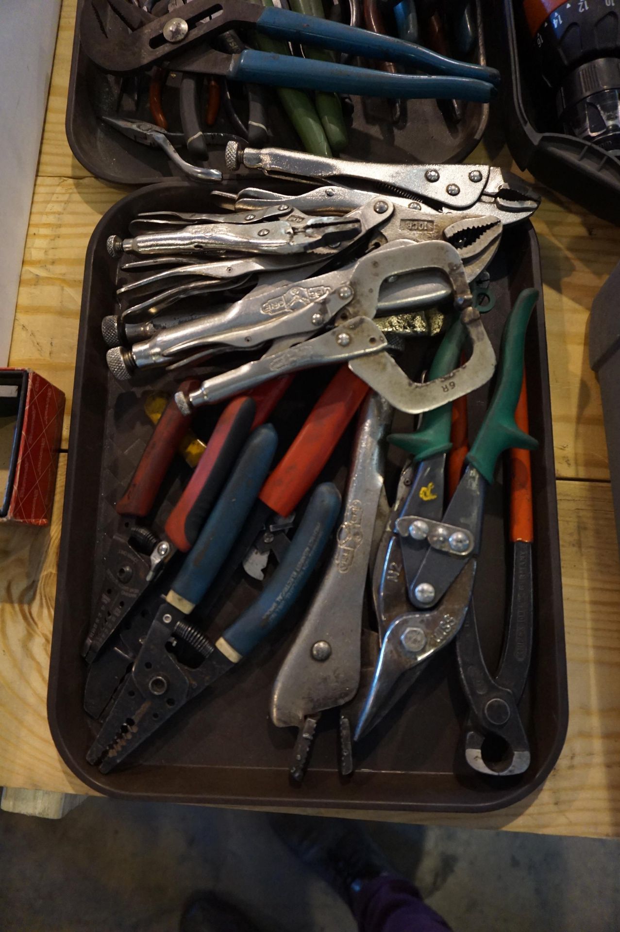 MISC. CHANNELLOCKS, CLAMPS, SNIPS, CRIMPERS, PLIERS - Image 2 of 3