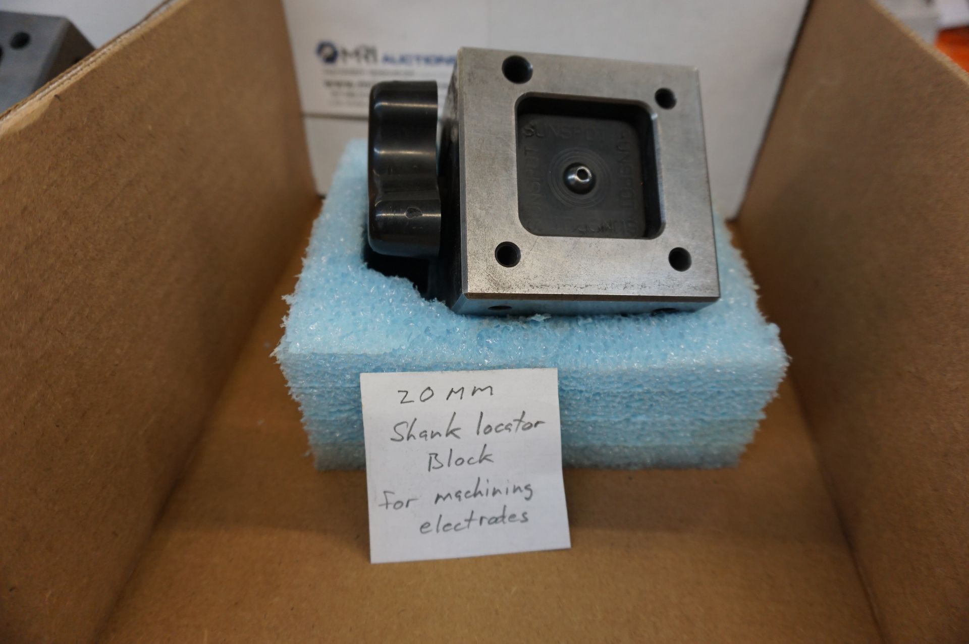 SUNSPOT 20MM SHANK LOCATOR BLOCK FOR MACHINING ELECTRODES - Image 3 of 3