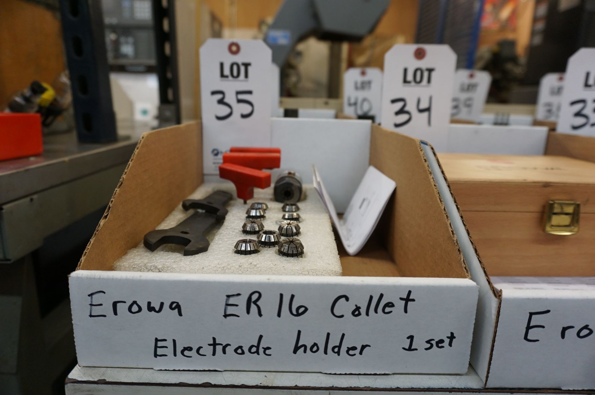 EROWA ER16 COLLET ELECTRODE HOLDER SET