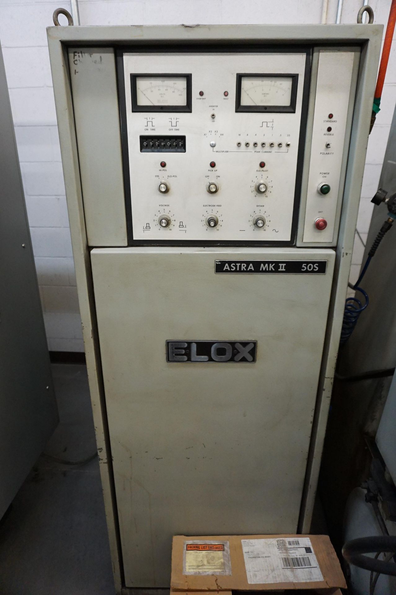 1974 ELOX LARGE TANK SINKER EDM, MODEL 8-2012-DR, S/N 032211, WITH ASTRO MARK II SYSTEM, MODEL 50S - Image 6 of 9