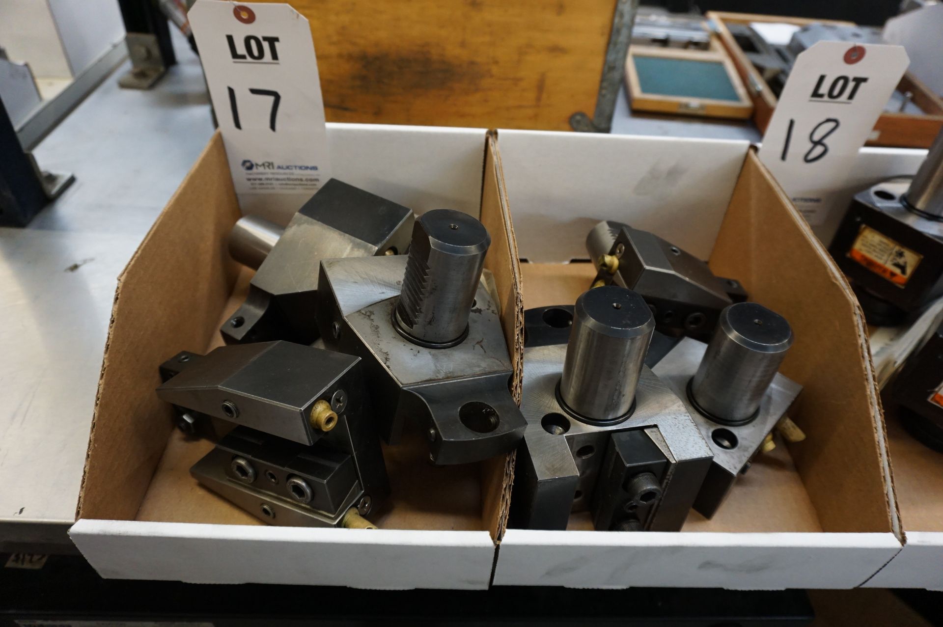 (6) BORING BAR HOLDERS FOR LATHE