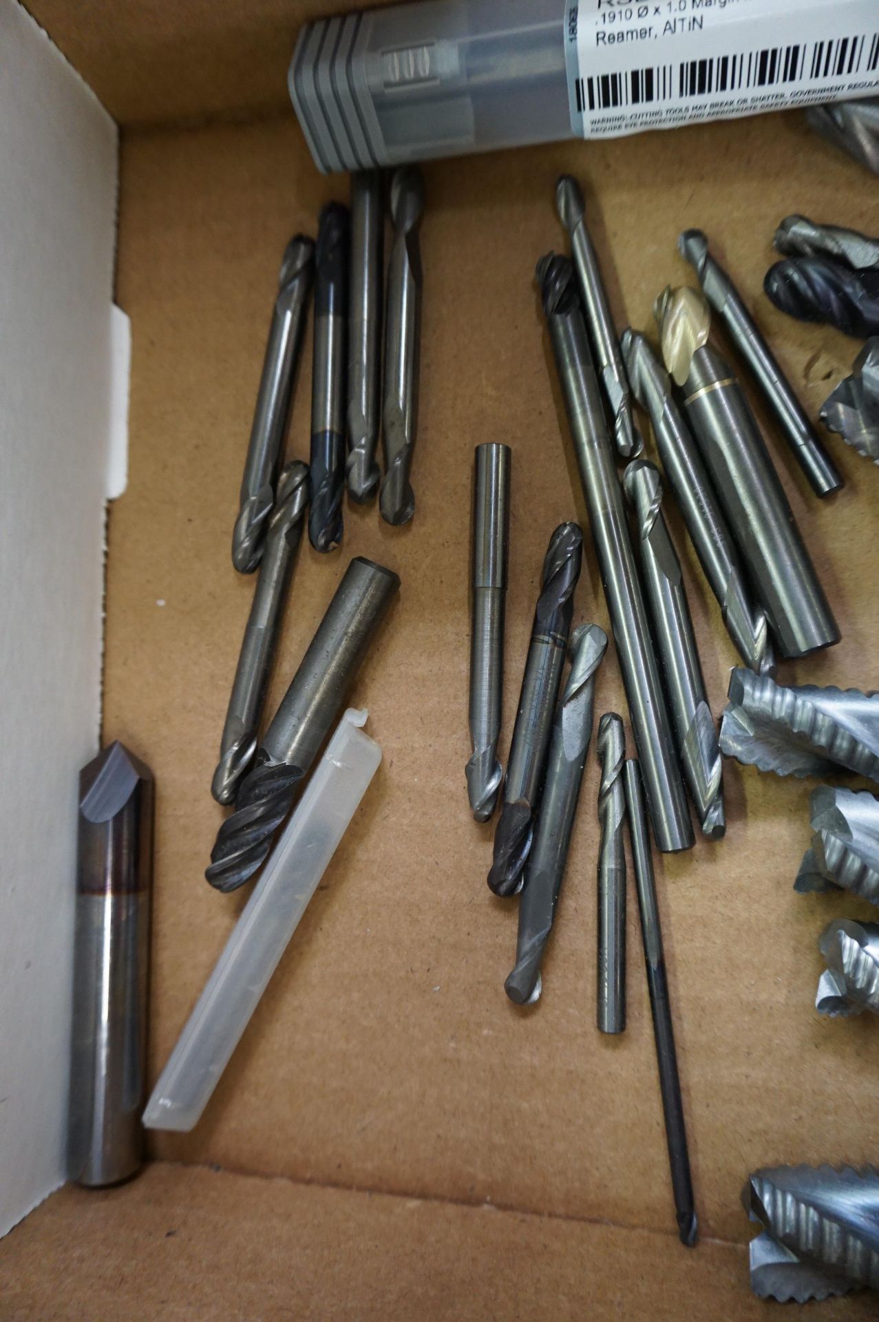 MISC. CARBIDE ROUGHING END MILLS, BALL END MILLS, DRILLS, REAMERS