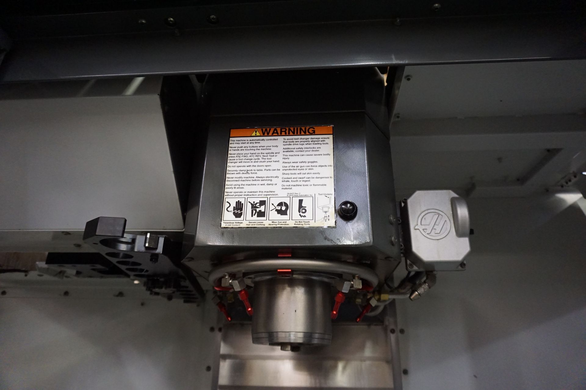 2014 HAAS VF-2SS CNC VERTICAL MACHINING CENTER, S/N 1113650, MFG. 06/2014, 30 HP 12,000 RPM - Image 6 of 12