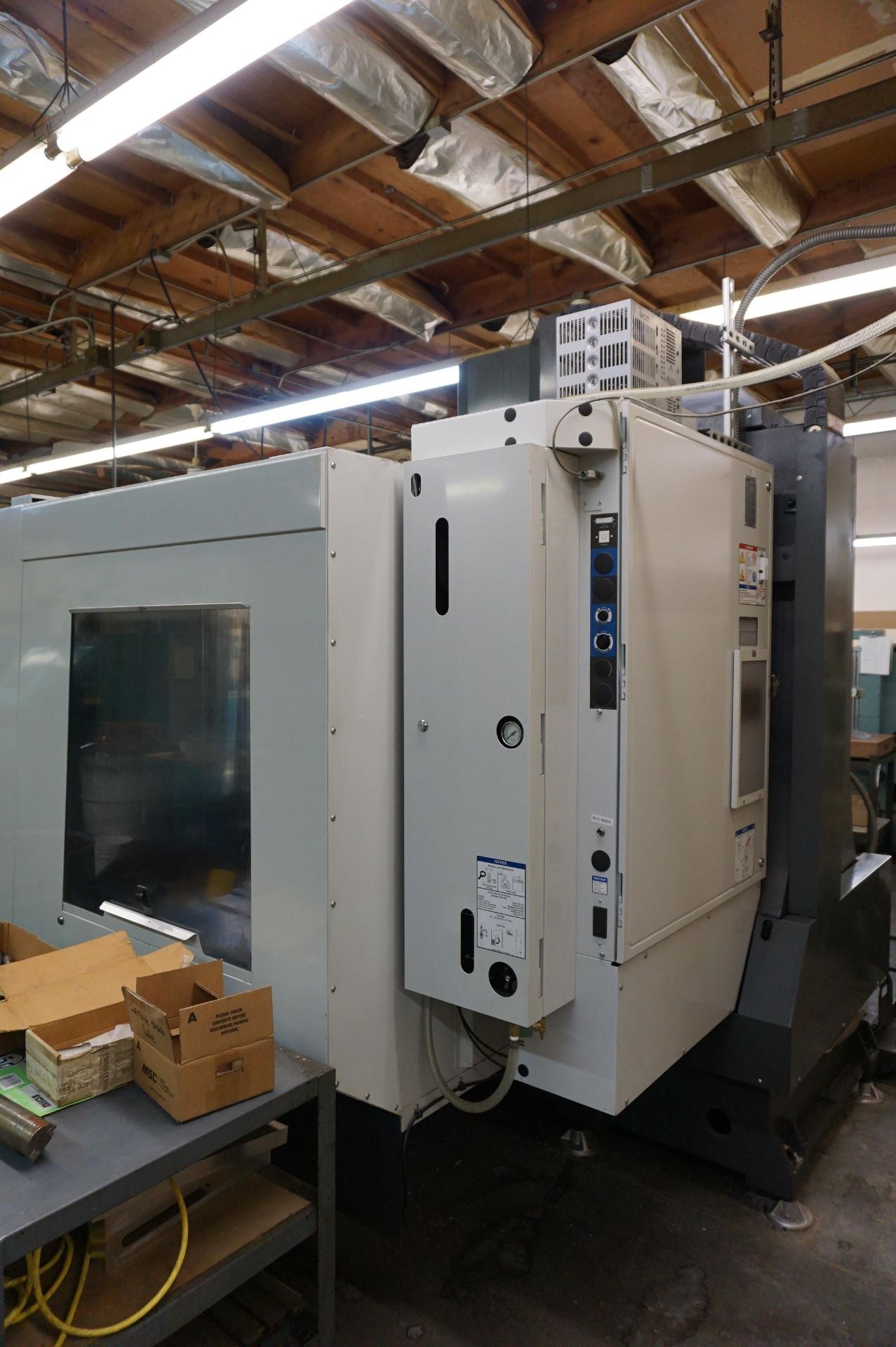 2015 HAAS VF-5/40 CNC VERTICAL MACHINING CENTER, S/N 1124271, MFG. 06/2015, HAAS CONTROL, 30 HP 8100 - Image 11 of 12