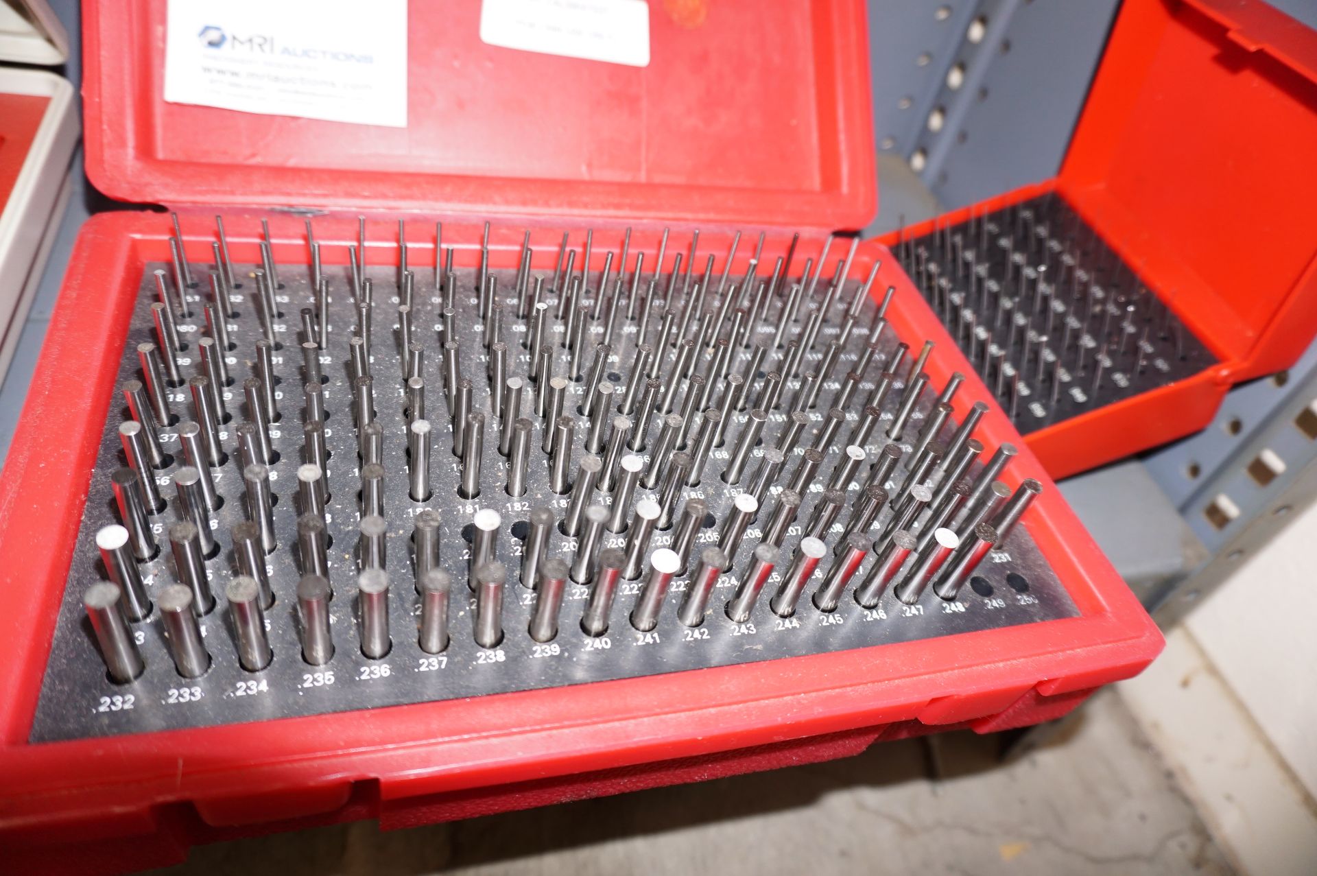 (3) PIN GAGE SETS .011-.500, USED WITH CMM *PARTIAL SET SEE PICTURES* - Image 3 of 3