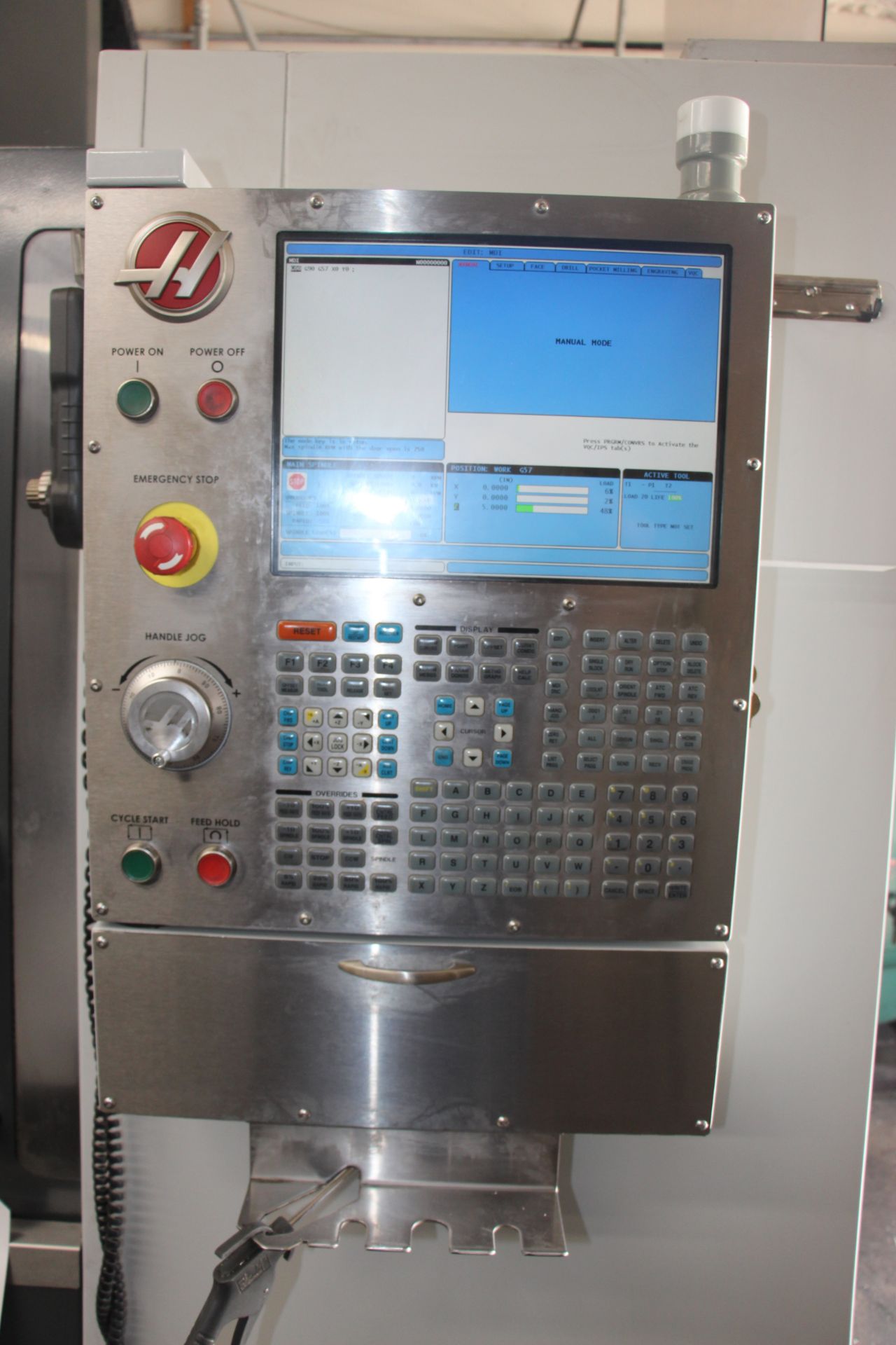 2012 HAAS VF-3 SN 1100115 - 40 POCKET SIDE MOUNT TC, WIRELESS PROBING (WIPS), THRU SPINDLE - Image 2 of 24