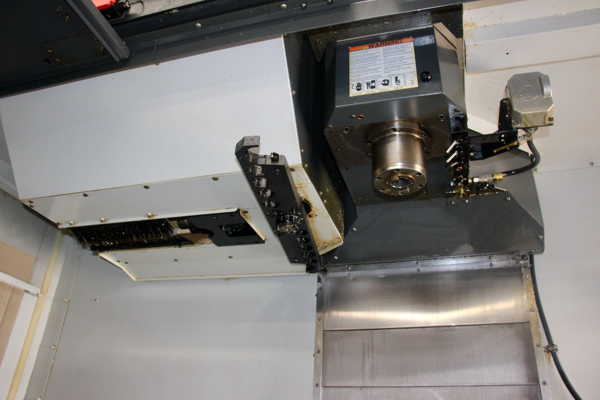 2012 HAAS VF-3 SN 1100115 - 40 POCKET SIDE MOUNT TC, WIRELESS PROBING (WIPS), THRU SPINDLE - Image 7 of 24