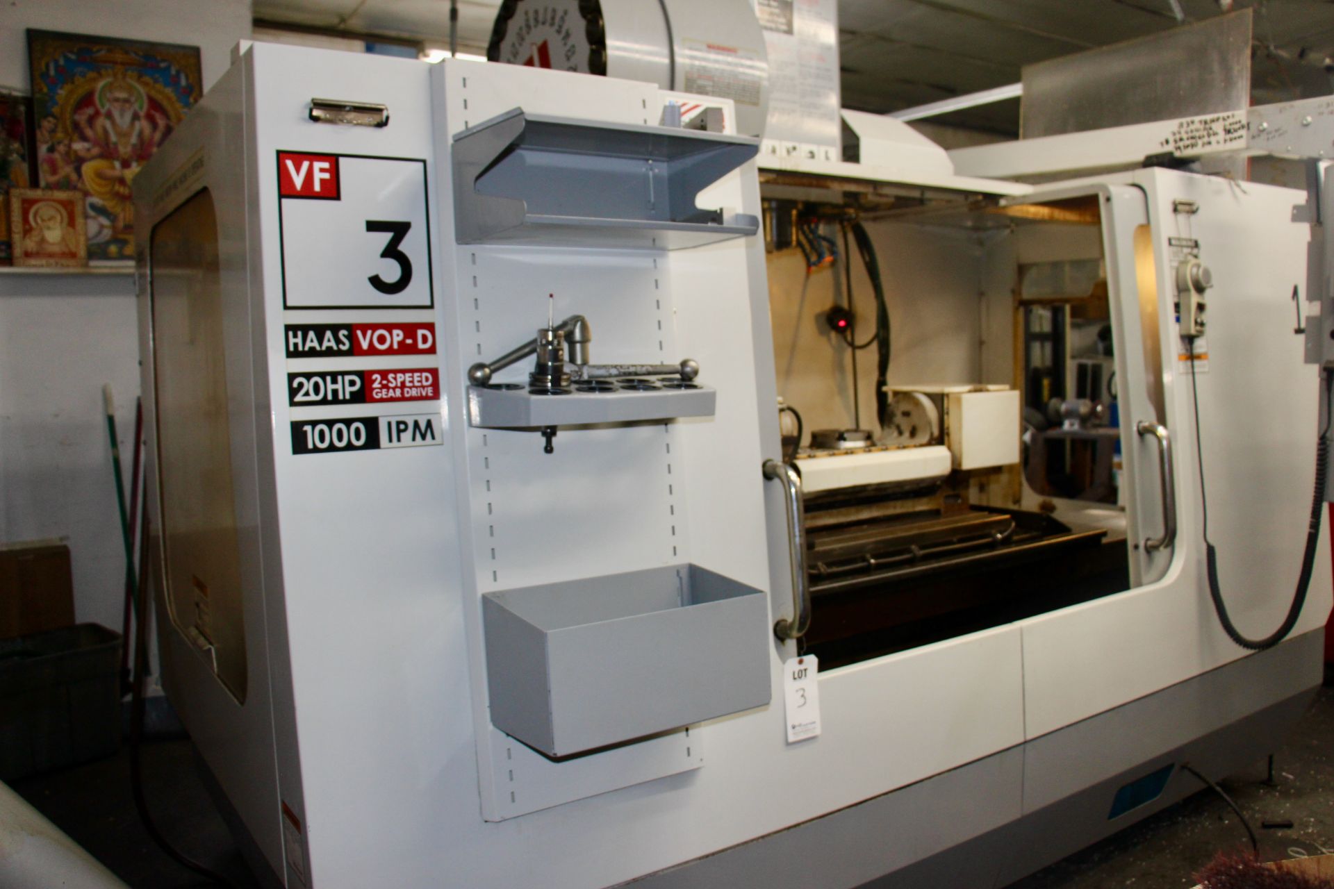 2005 HAAS VF-3B SN 44127 - *** TR-160 & Vise NOT INCLUDED*** Check Lot 4 and Lot 13 - Image 2 of 23