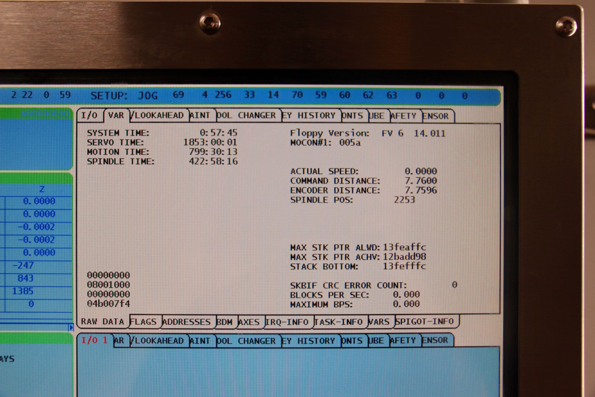 2012 HAAS VF-3 SN 1100115 - 40 POCKET SIDE MOUNT TC, WIRELESS PROBING (WIPS), THRU SPINDLE - Image 20 of 24