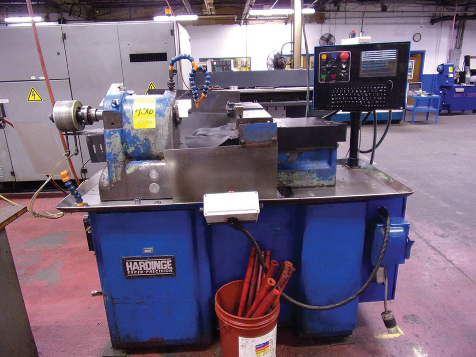 OMNI TURN/HARDING CNC LATHE, COLLET CHUCK