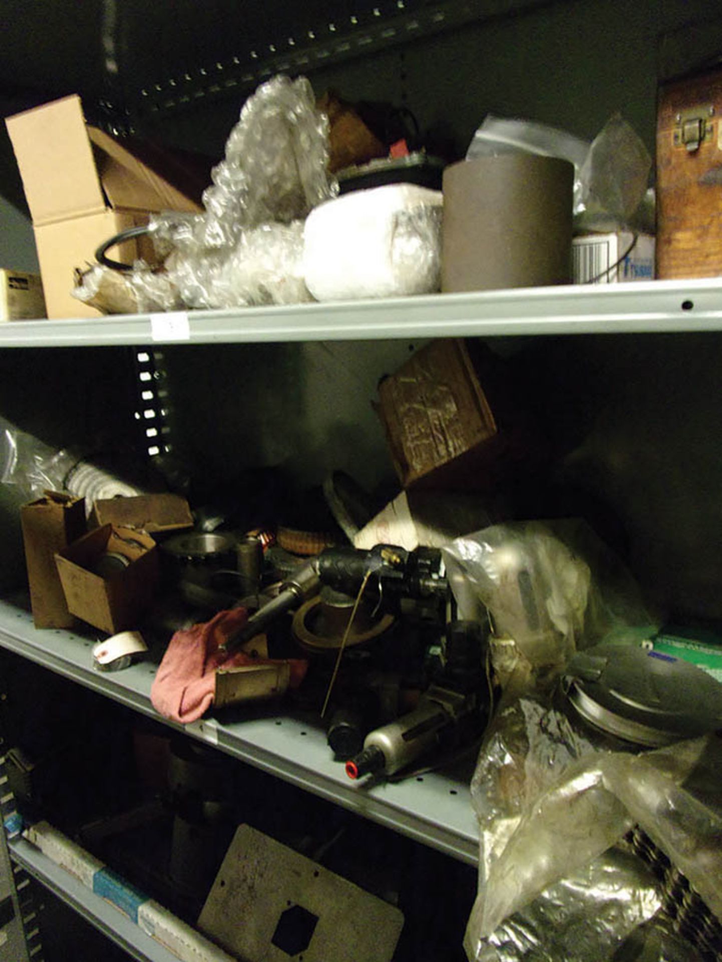 CONTENTS OF SHELVING; FILTERS, GEARS, AND OIL UNITS - Image 3 of 3