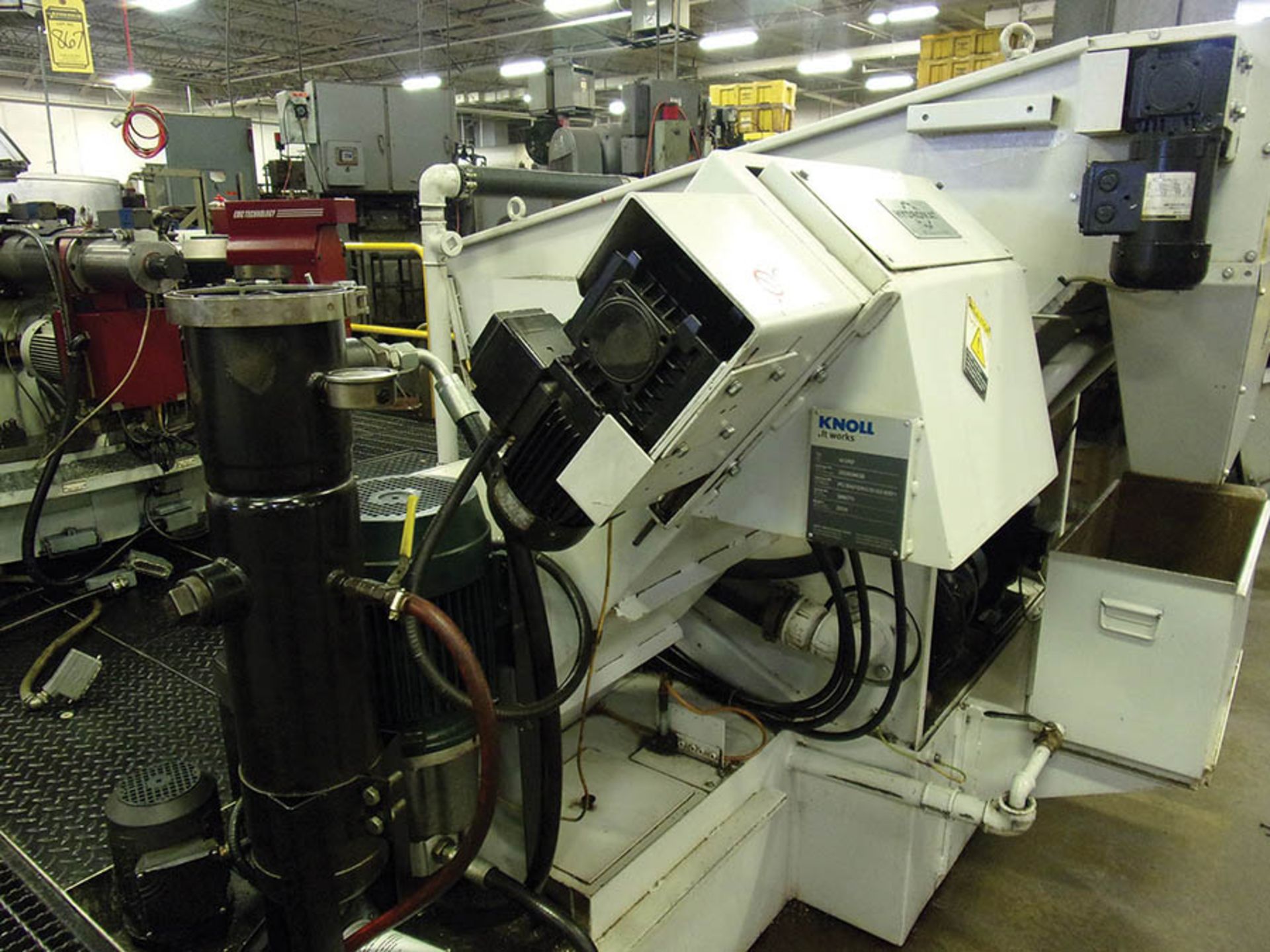 2008 HYDROMAT EPIC R/T 25-12 CNC ROTARY TRANSFER MACHINE; 12-POSITION HORIZONTAL TOOL STATION, 6- - Image 6 of 13