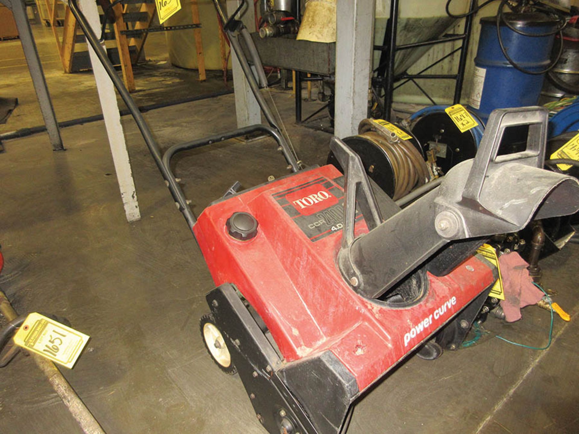 TORO CCR2400E SNOW BLOWER, GAS, ELECTRIC START - Image 2 of 2