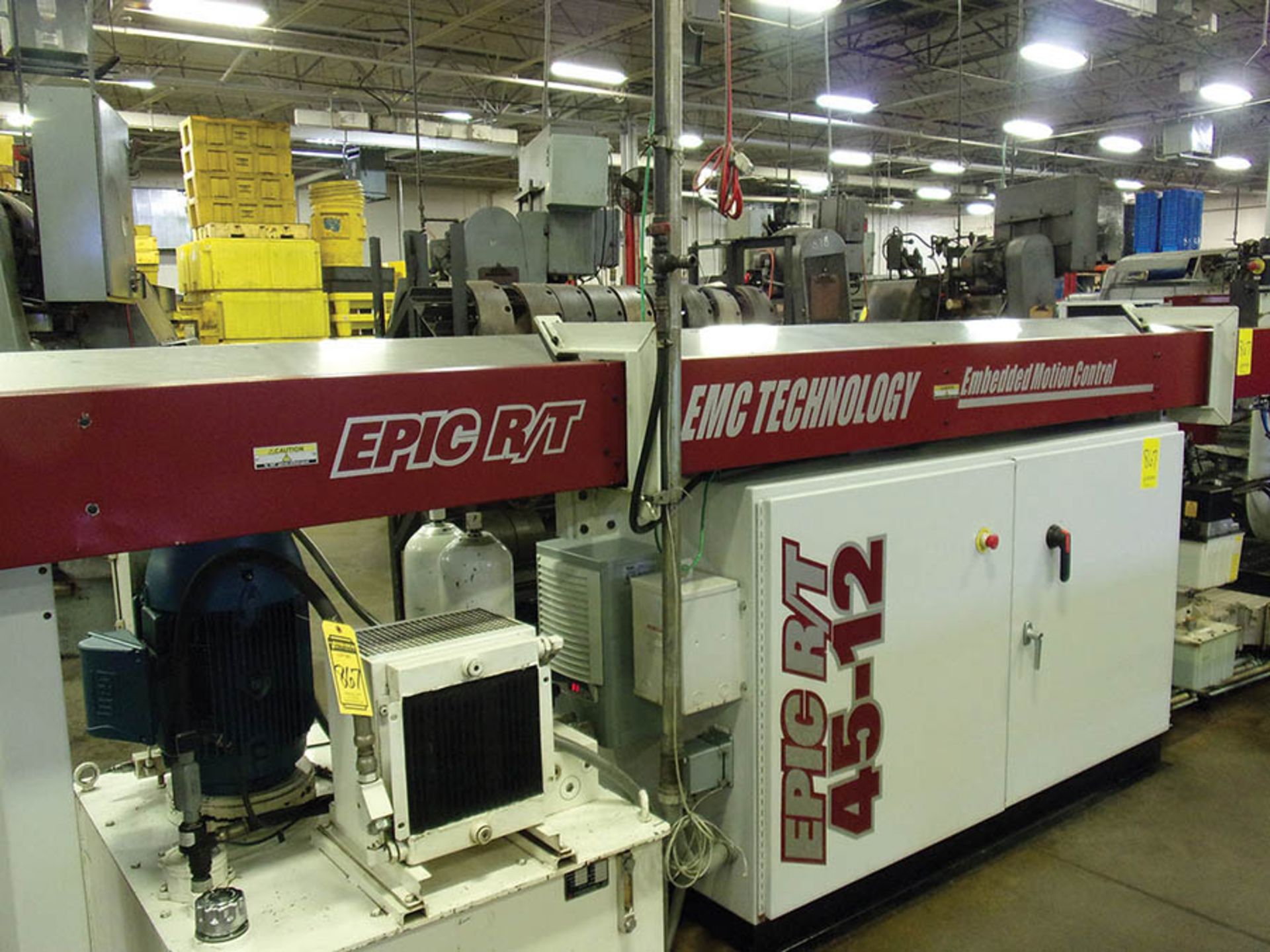 2008 HYDROMAT EPIC R/T 25-12 CNC ROTARY TRANSFER MACHINE; 12-POSITION HORIZONTAL TOOL STATION, 6- - Image 12 of 13