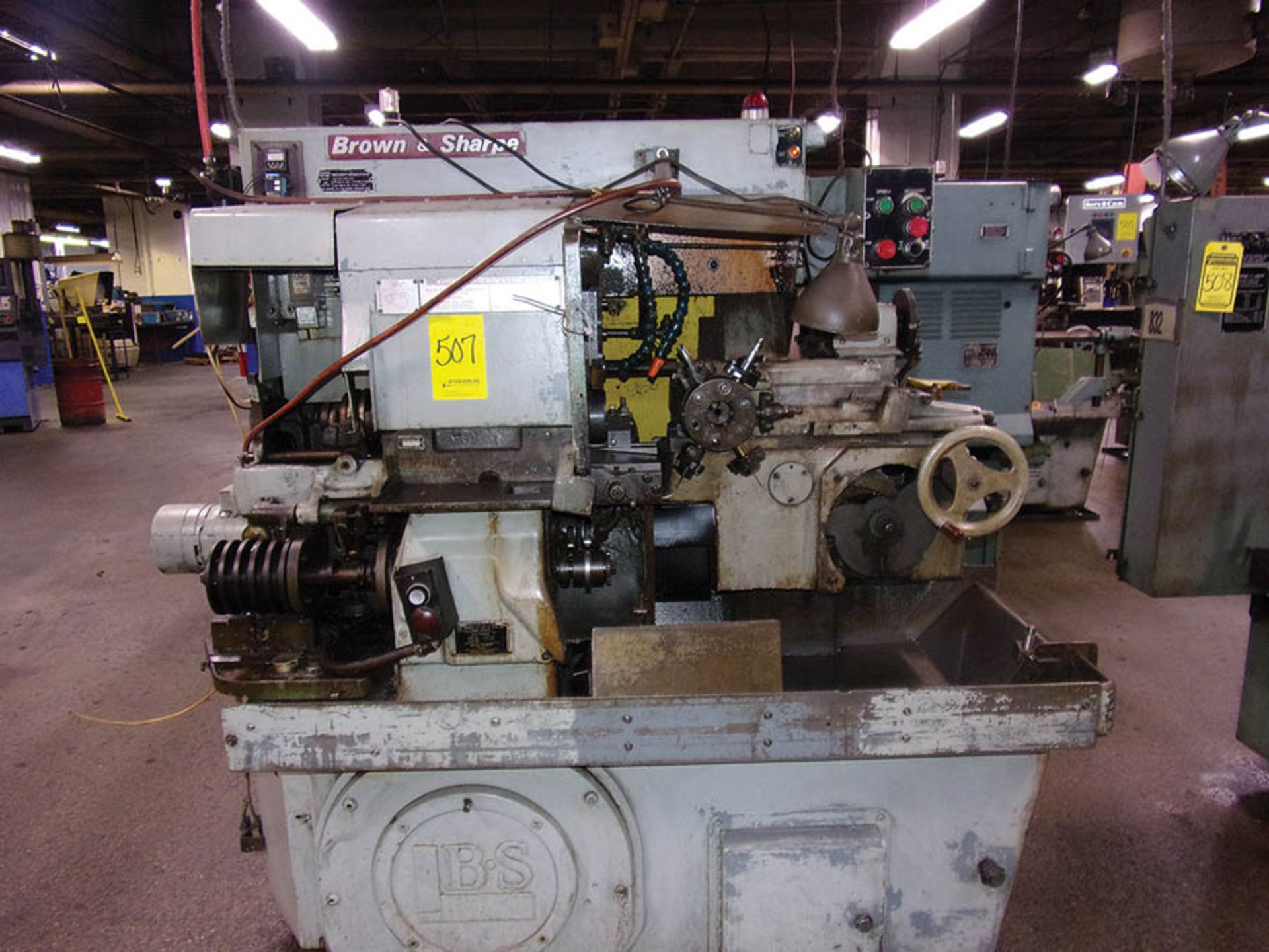 BROWN & SHARPE SCREW MACHINE; 1 1/4'' CAPACITY, 4-SPEED, S/N 542-2-7931-1 1/4