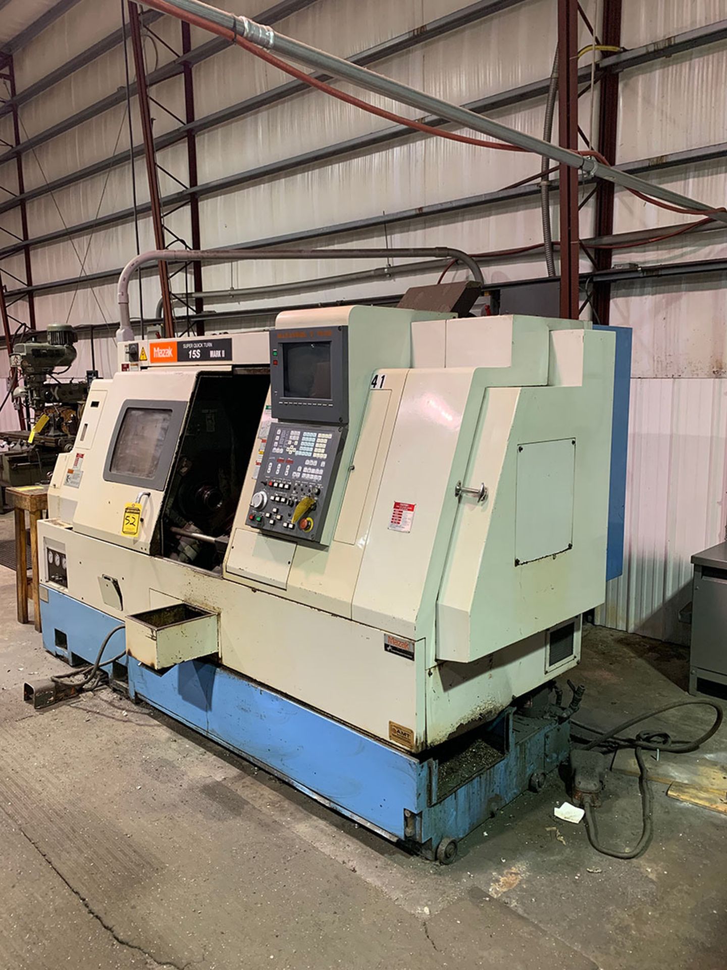 1995 SUPER QUICK TURN 15S MARK II CNC TURNING CENTER, S/N 117104, 12-POSITION TOOL HOLDER,