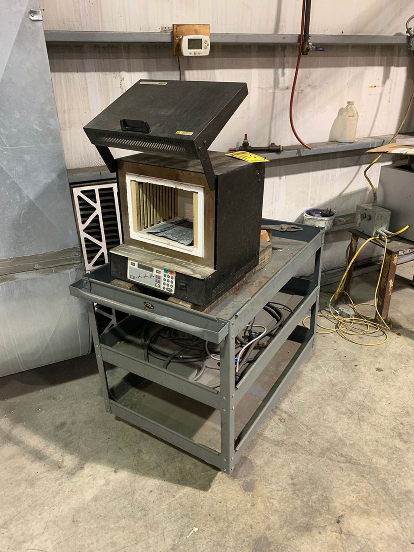 VULCAN 3-550 NEY, HEAT TREAT KILN ON CART