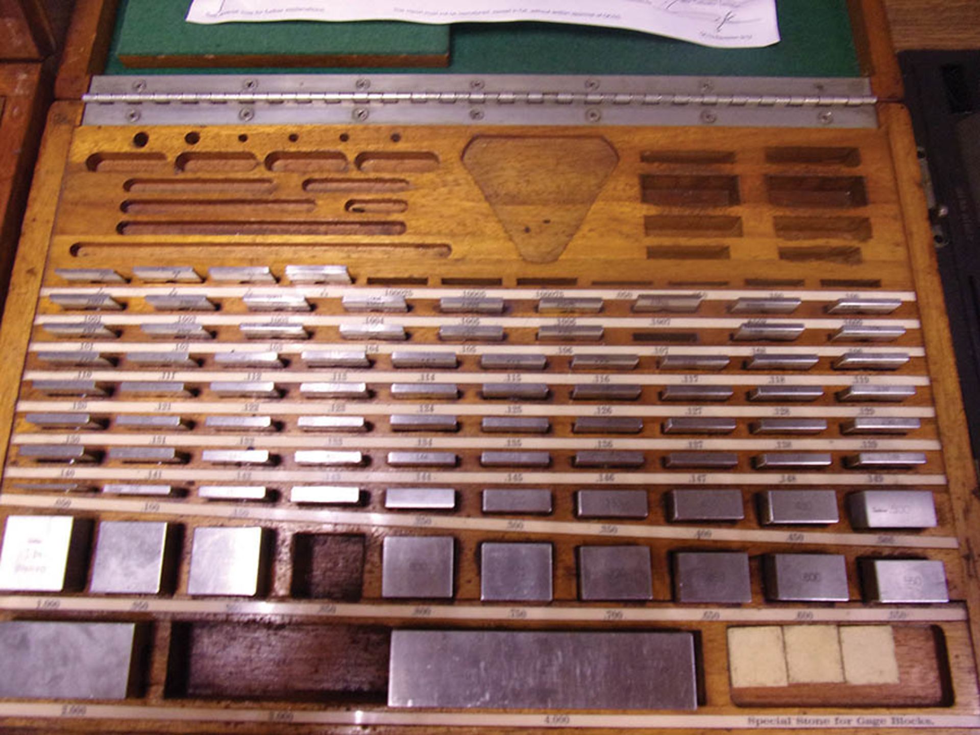 (5) ASSORTED GAUGE BLOCK SETS (PARTIAL)