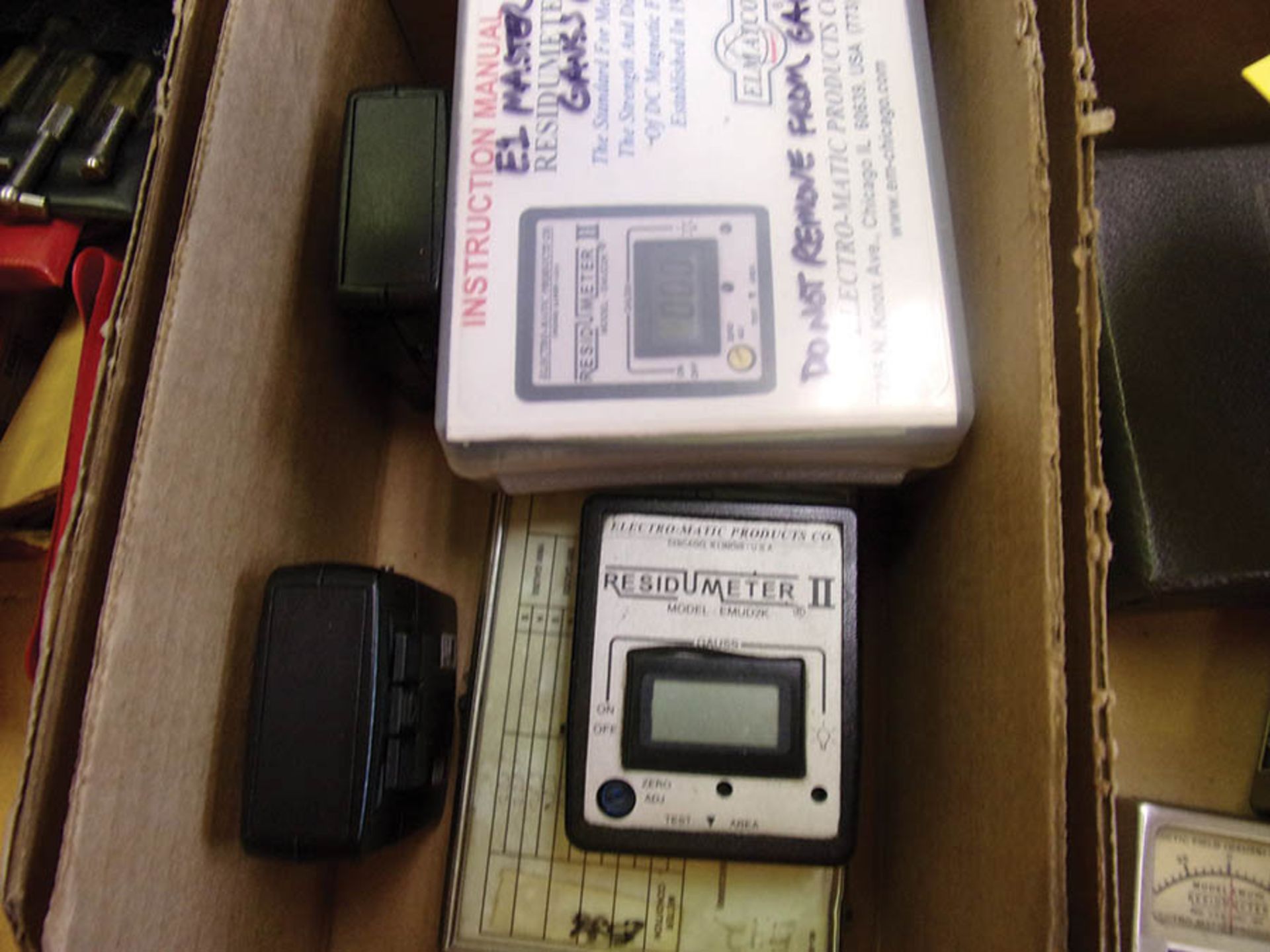 (8) BOXES W/ DIAL INDICATOR, REFERENCE STANDARDS, PROBES, MAGNETIC FIELD INDICATOR, RADIUS GAUGES - Image 6 of 8